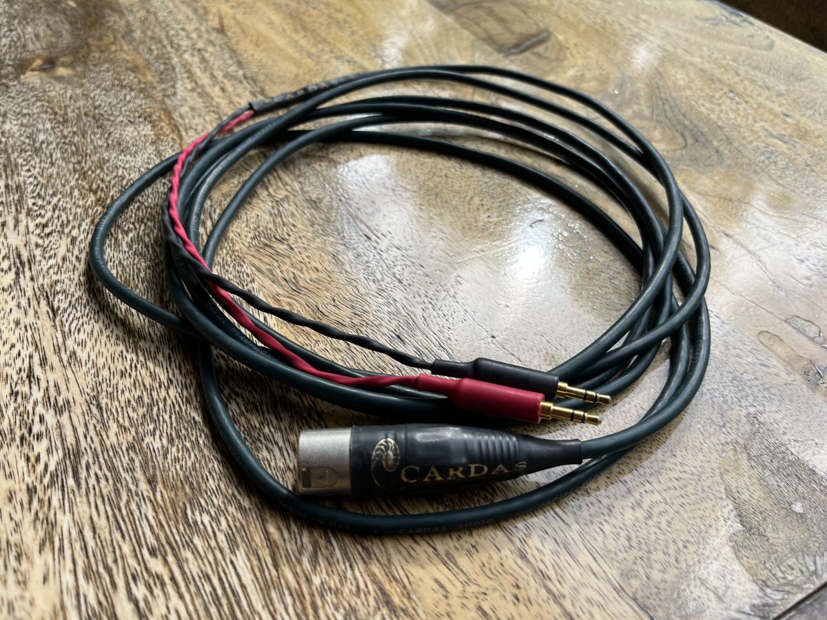 Headphone Cable Cardas Parsec 4m XLR to 3.5mm ﻿ HiFi and Cinema