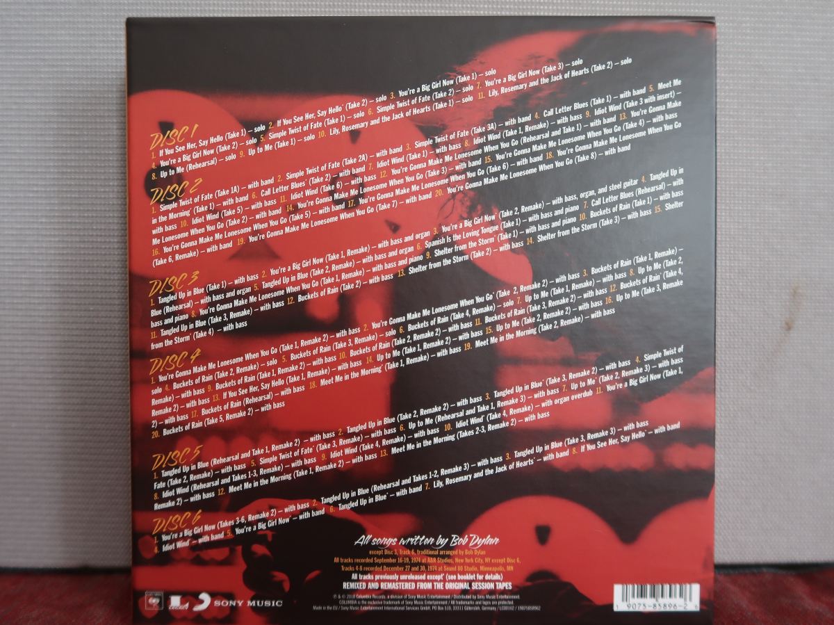Bob Dylan - More Blood, More Tracks (6CD Deluxe Box Set) - Vinyl, CD ...