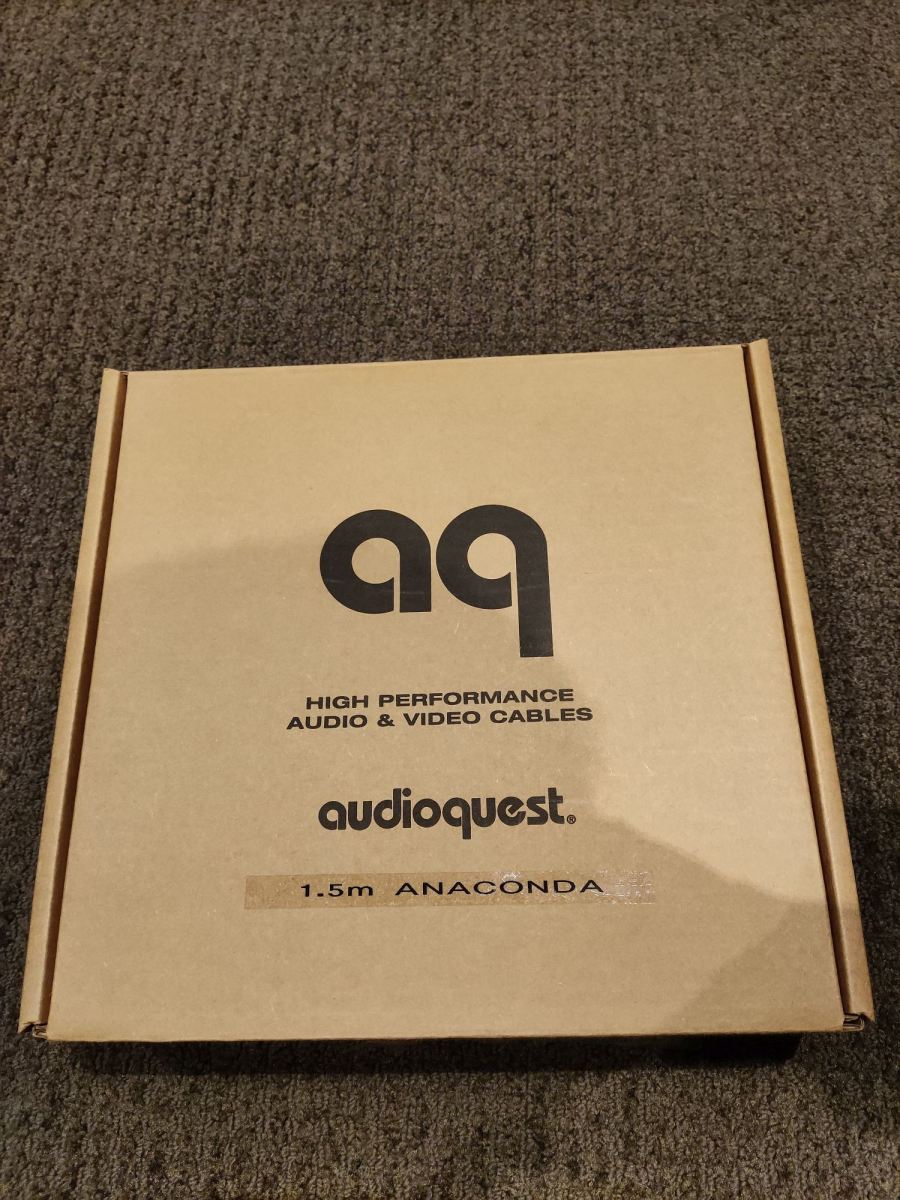Audioquest Anaconda Interconnect (RCAs) 1.5m pair ﻿ HiFi and Cinema