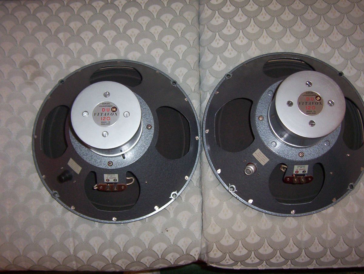 3 Vintage 12 inch Vitavox DU120 Alnico drivers |﻿ Hi-Fi and Cinema ...