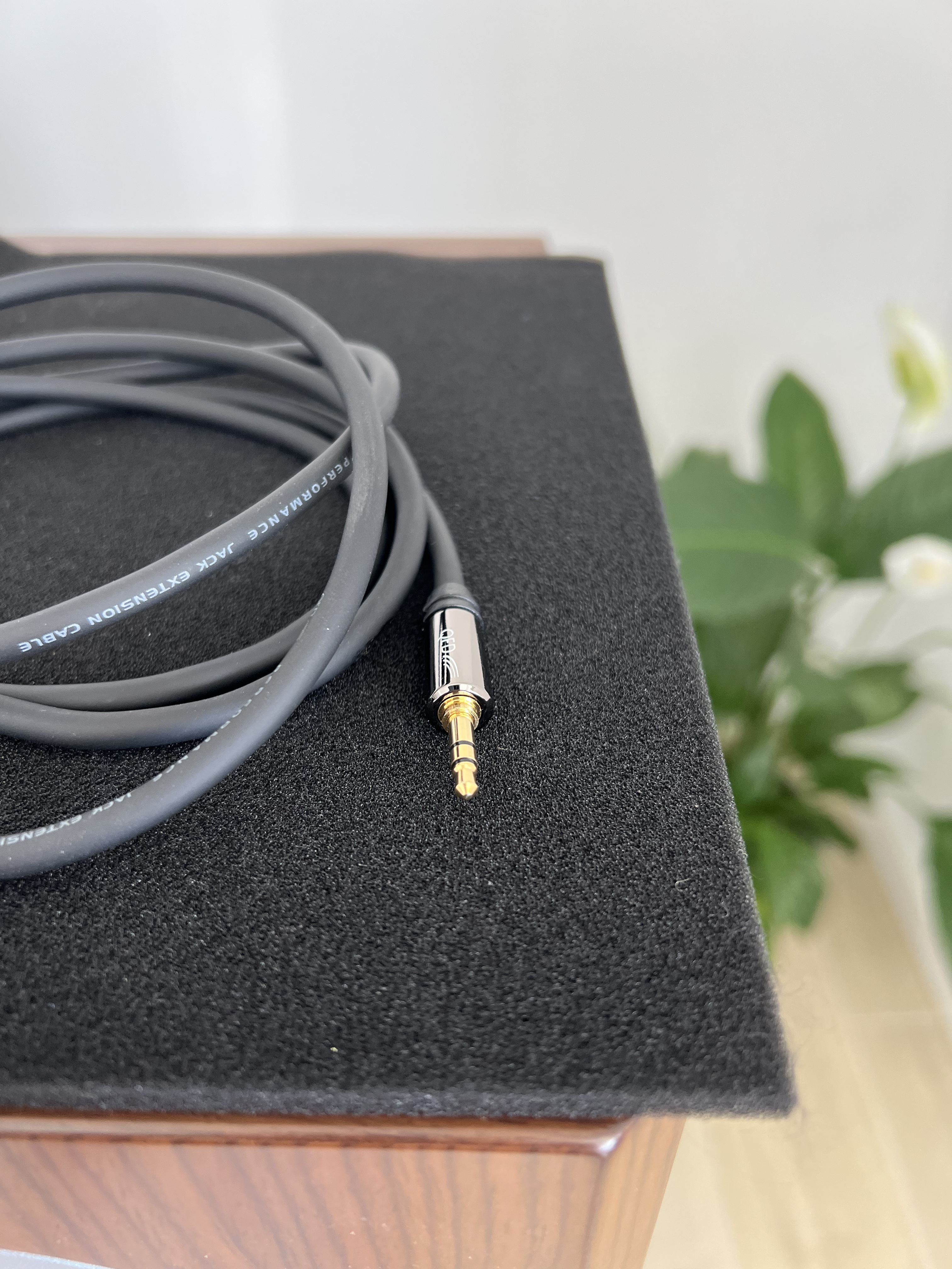 QED Performance Graphite 3.5 Mm Headphone Extension 1,5 MT HiFi and