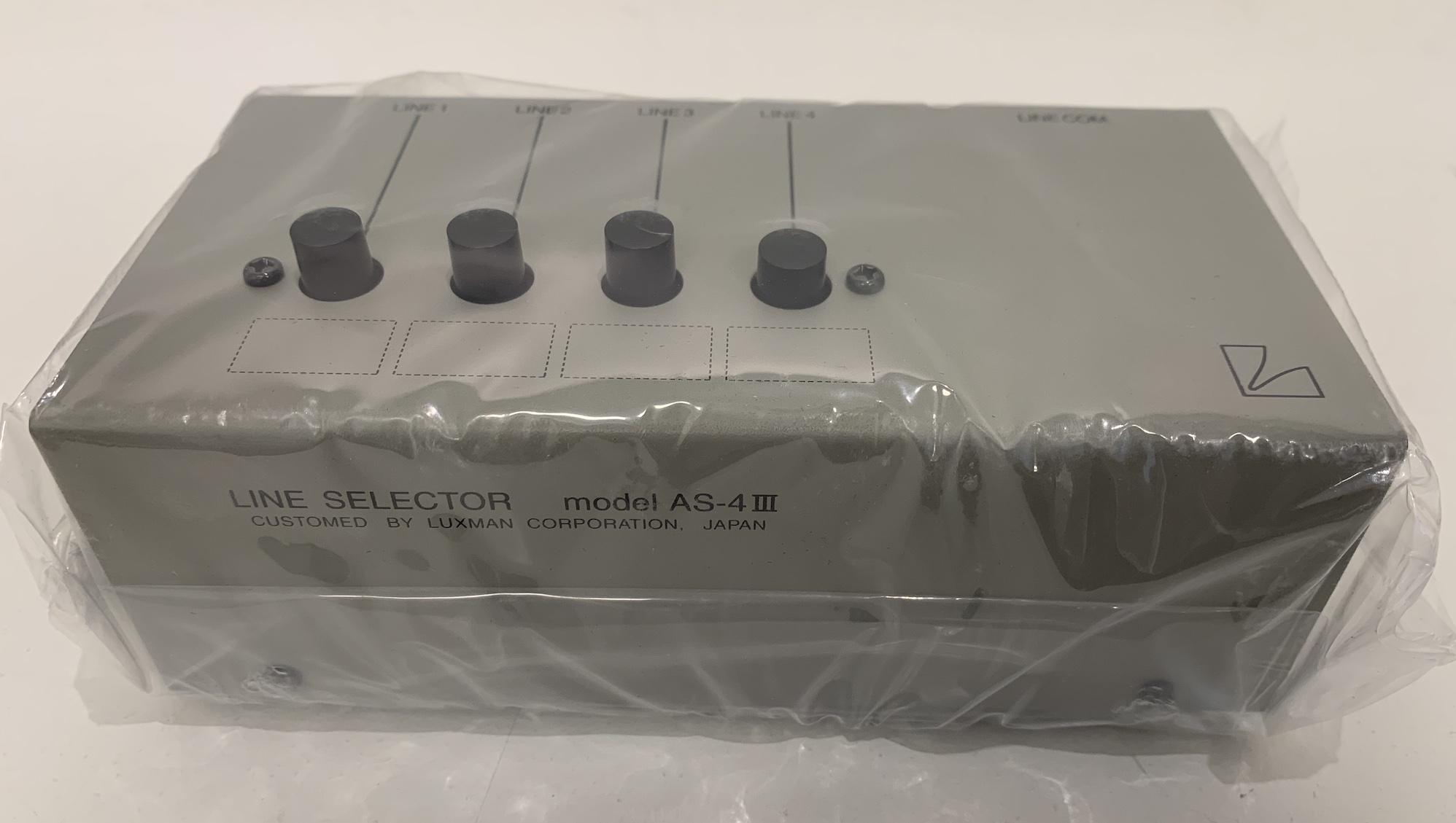 FS: Luxman AS-4III RCA line selector (unused) - Hi-Fi and Cinema