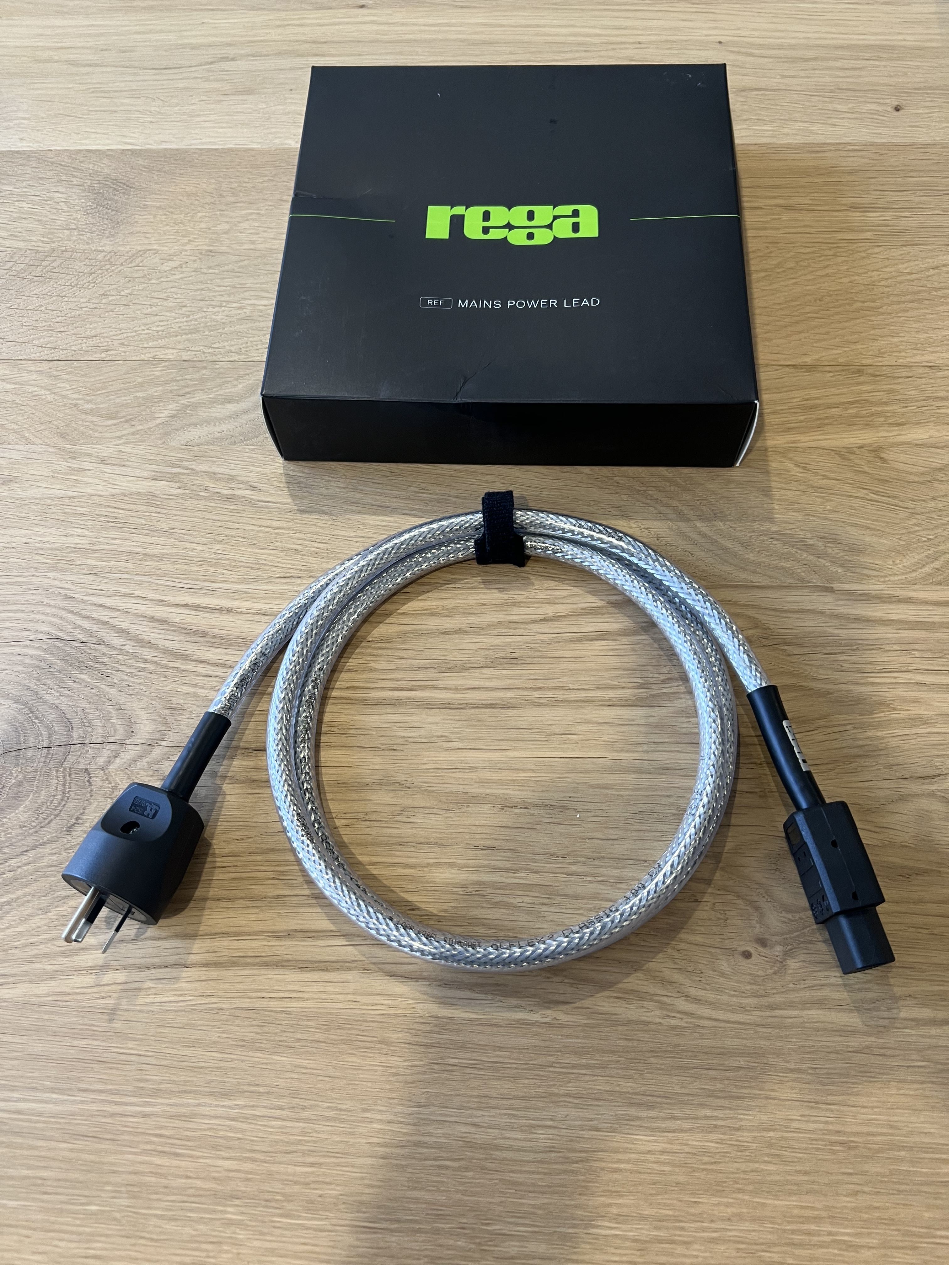 Rega Reference Mains Power Cable 1.5 Metre ﻿ HiFi and Cinema Cables