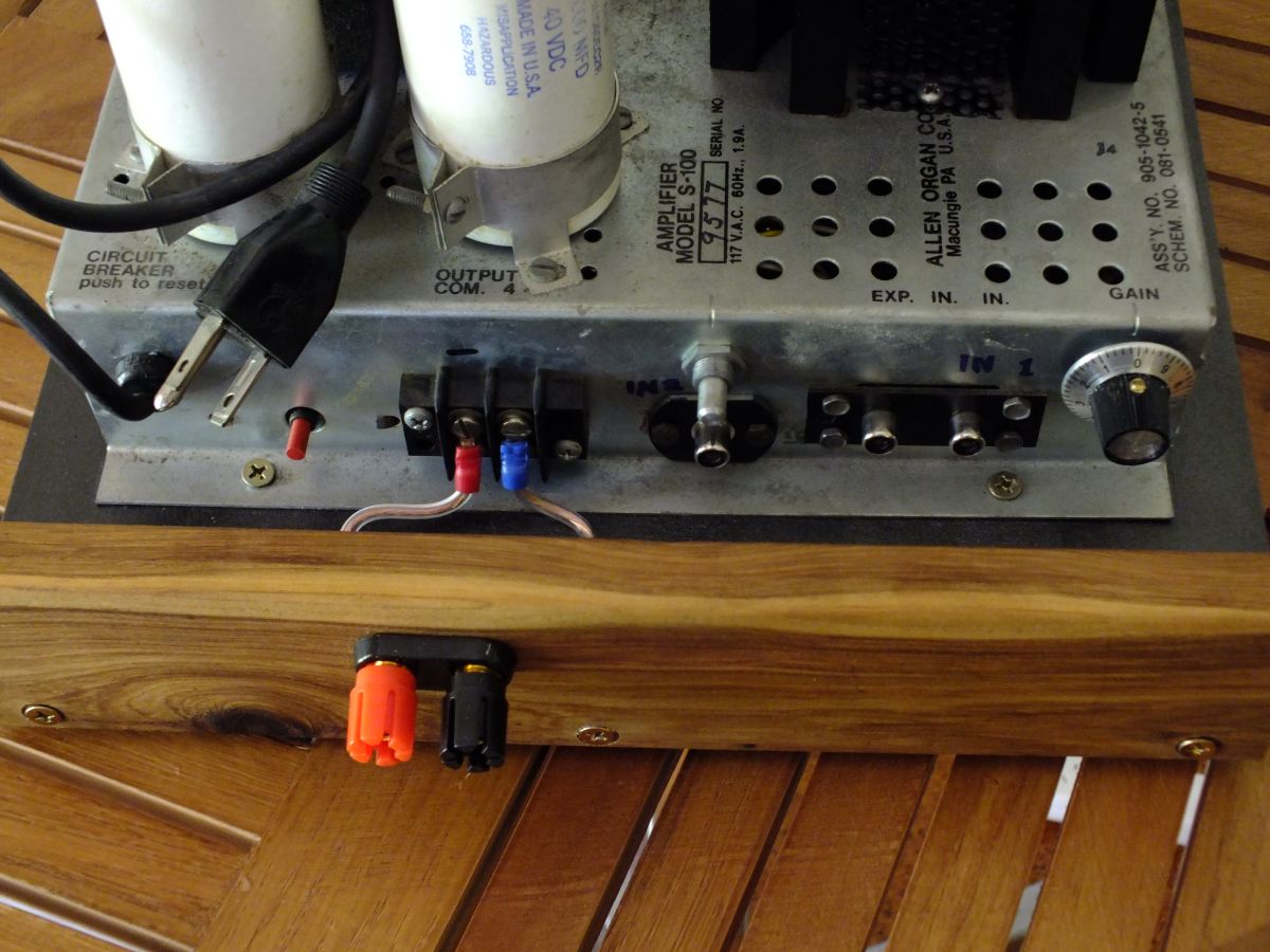 Allen S-100 Mono amplifier, solid state - Stereo, Home Cinema ...