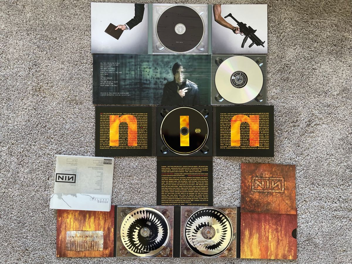 Nine Inch Nails - 4 CDs |﻿ Vinyl, CD, and Blu-ray