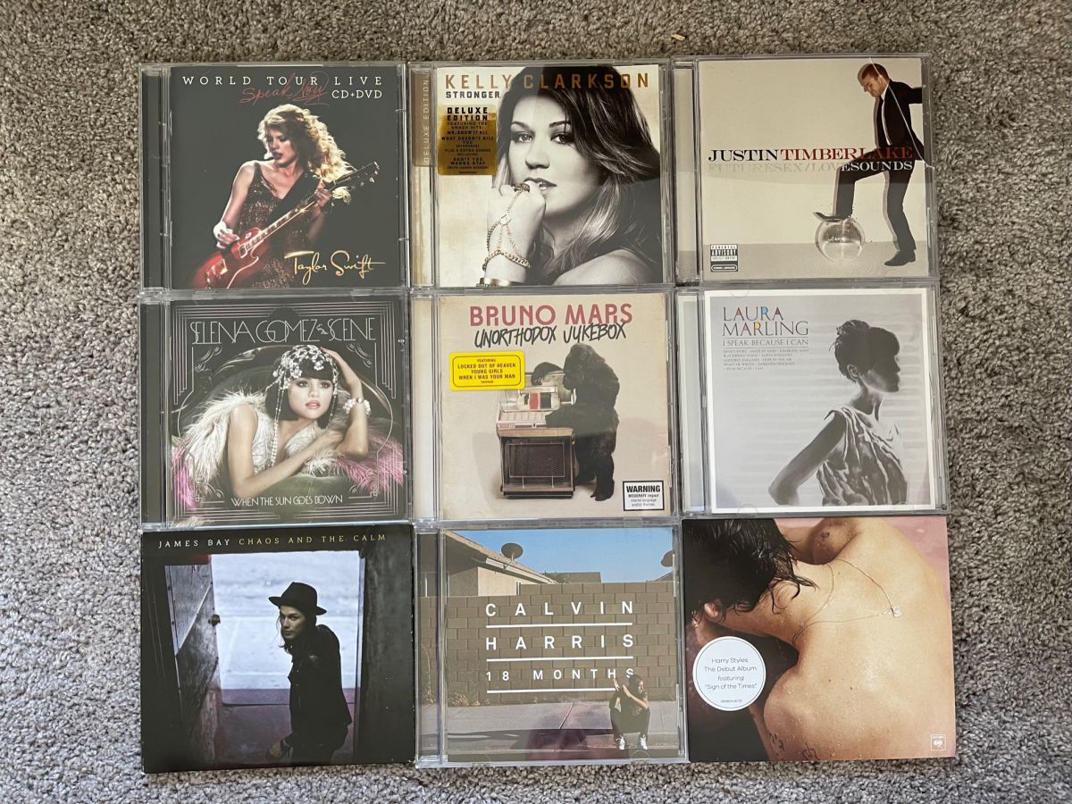 Pop CDs Talyor Swift James Bay Bruno Mars Calvin Harris - Vinyl, CD ...