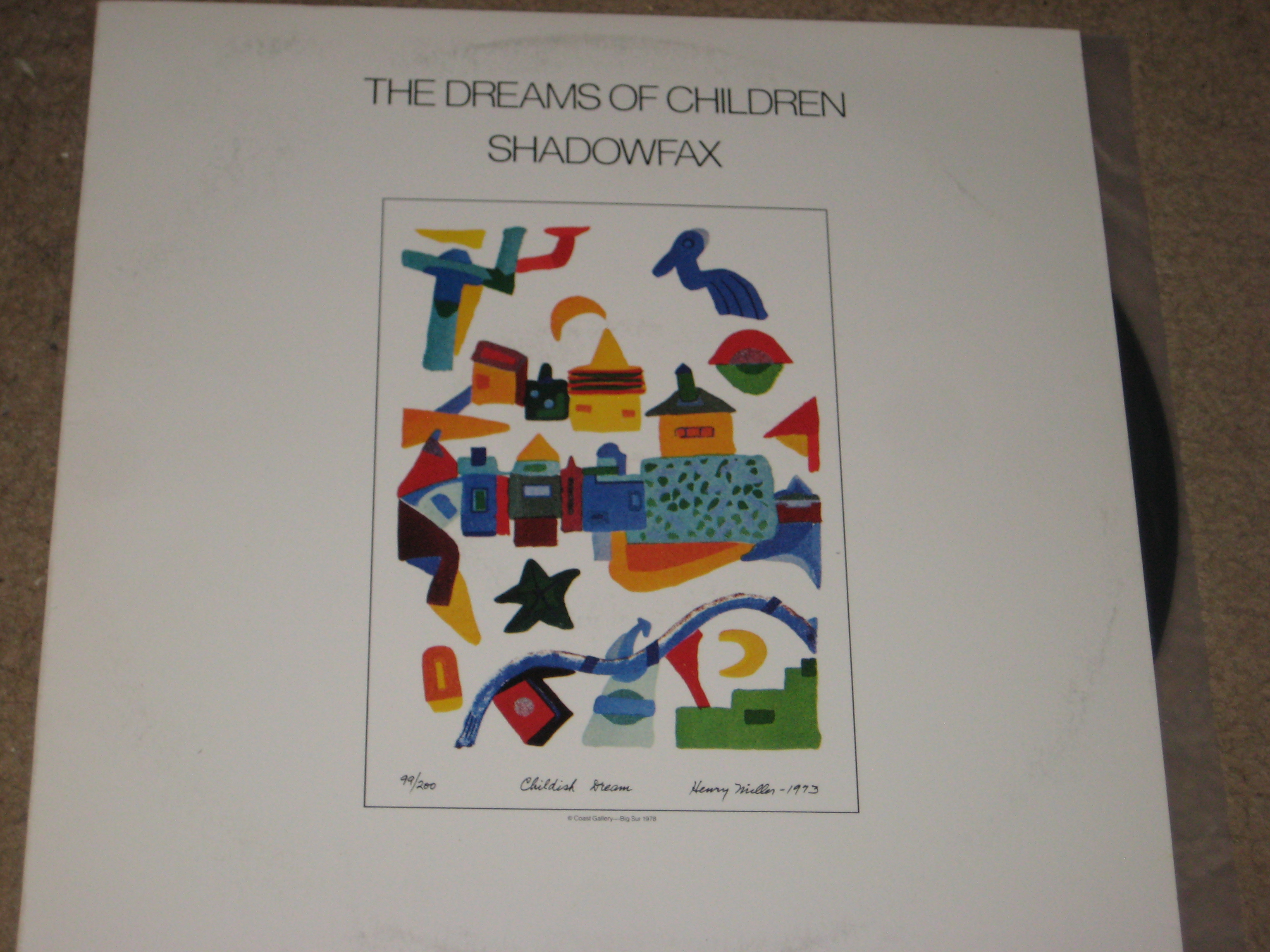 SHADOWFAX DREAMS OF CHILDREN LP - Vinyl, CD, and Blu-ray - StereoNET