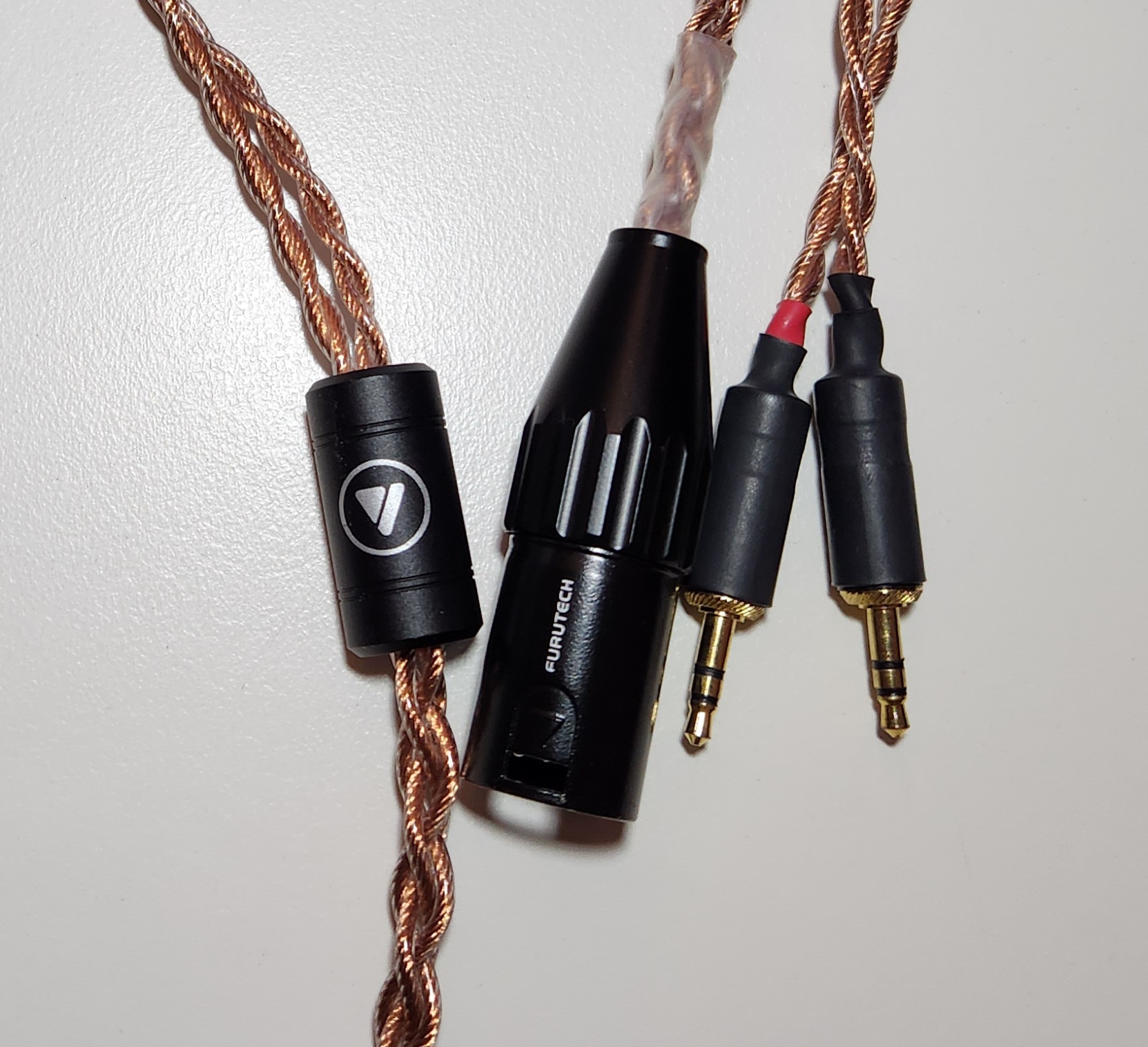 Hifiman 3.5mm Headphone cable with Furutech XLR (1.5m) ﻿ HiFi and Cinema Cables & Accessories