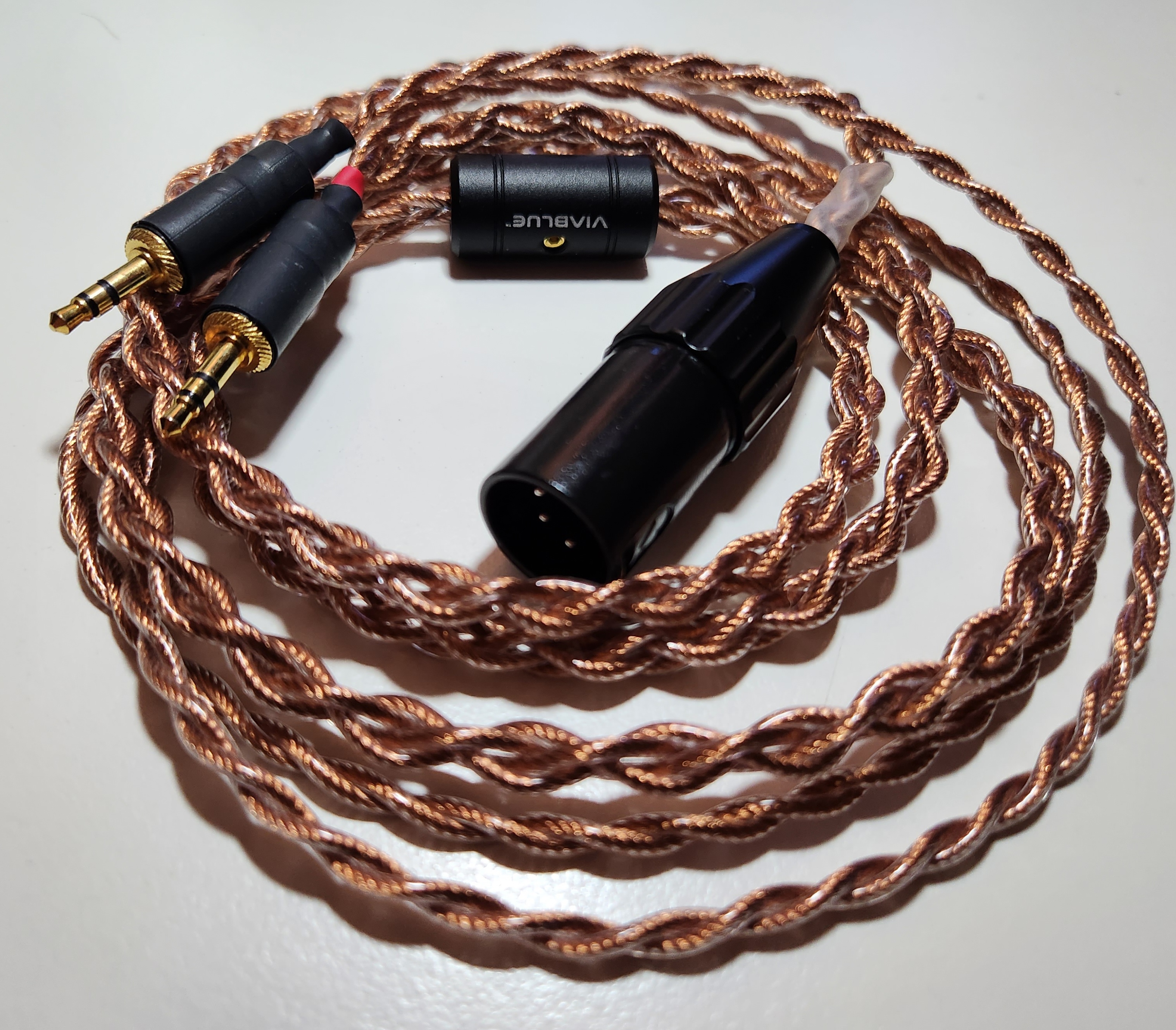 Hifiman 3.5mm Headphone cable with Furutech XLR (1.5m) ﻿ HiFi and Cinema Cables & Accessories