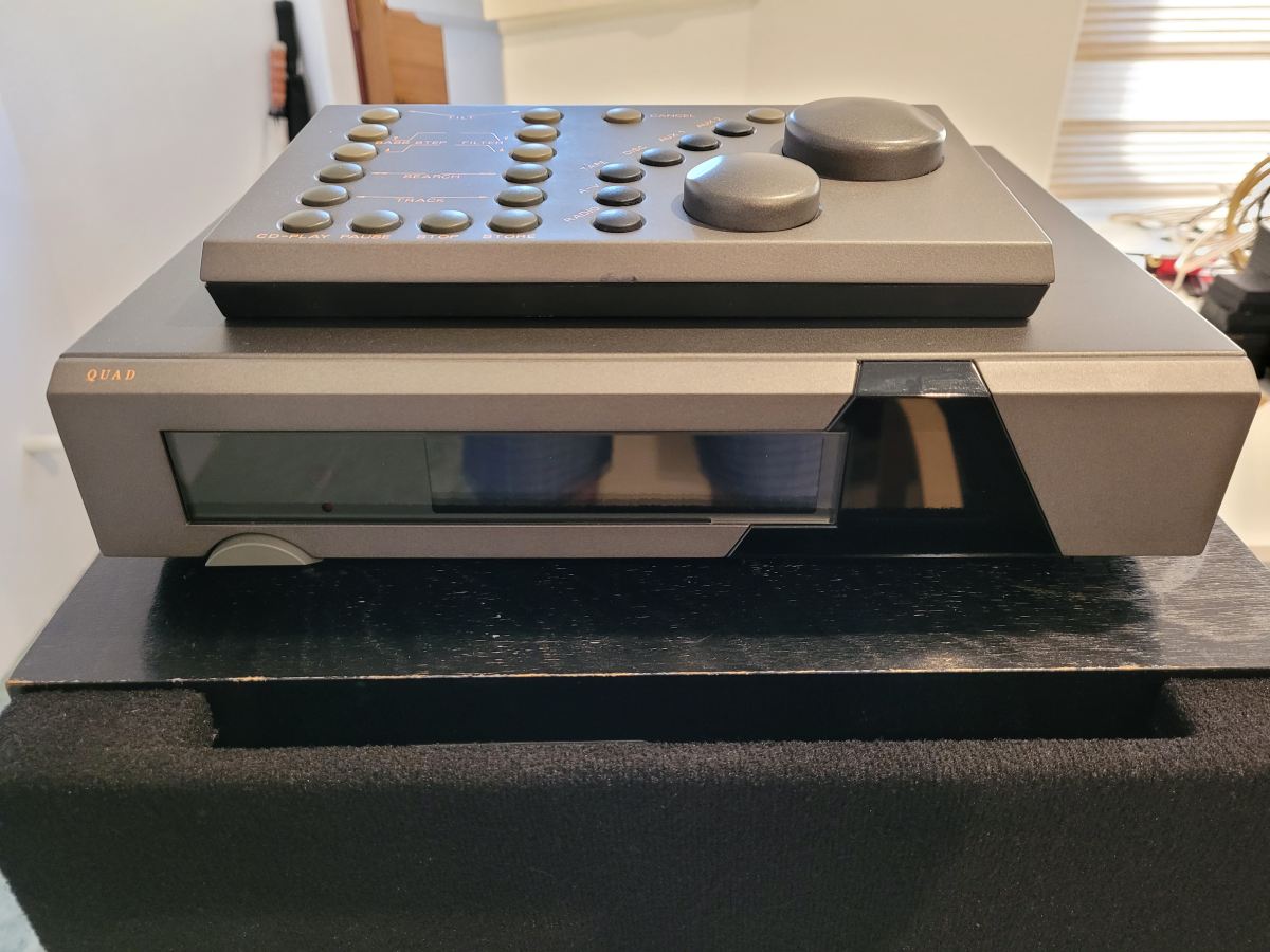 Quad 66 Pre Amp/Amplifier with Original Remote and Manual - Stereo