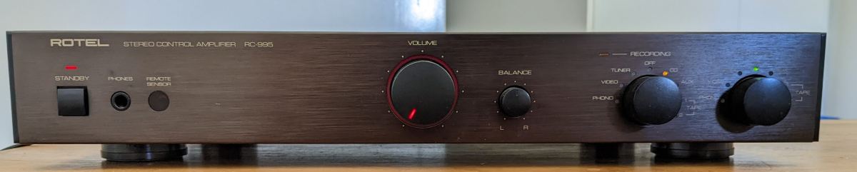 Rotel RC 995 preamp |﻿ Stereo, Home Cinema, Headphones Components