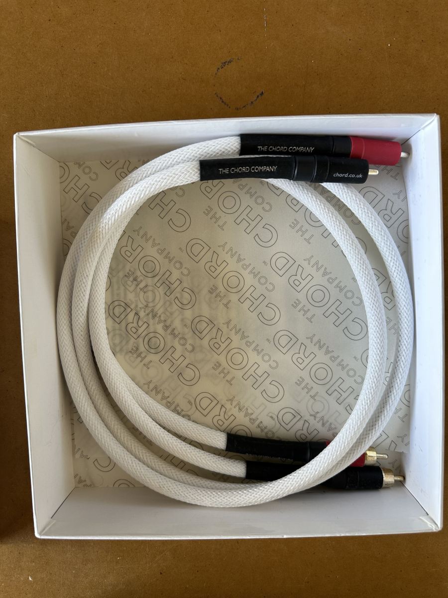 Chord Anthem Reference RCA Interconnect Cable - 1m - Hi-Fi and