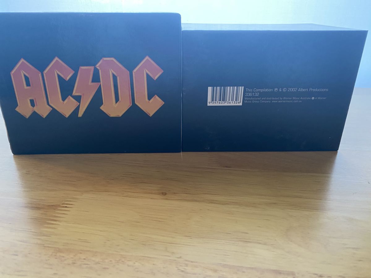 AC DC CD Boxset - Vinyl, CD, and Blu-ray - StereoNET