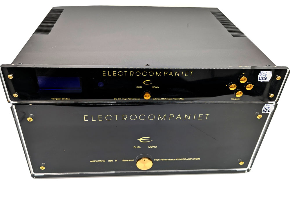 EC 4.8 PreAmp & AWR 250R StereoAmp ﻿ Commercial