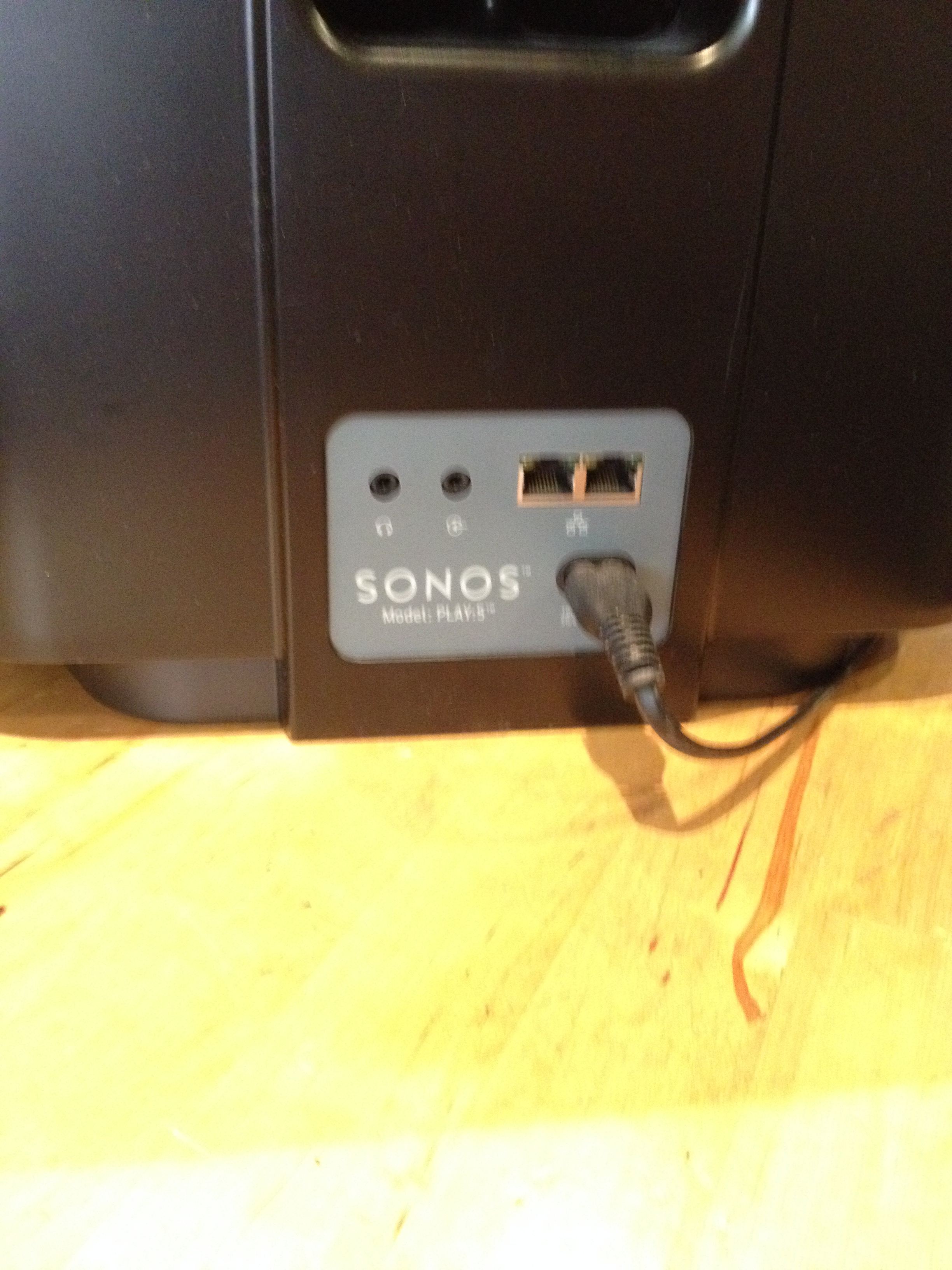 WITHDRAWN SONOS 5 1st Gen Wireless Speaker ﻿ Stereo, Home Cinema, Headphones Components