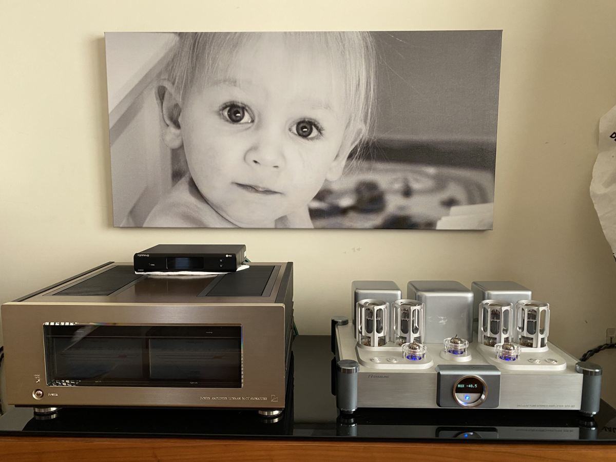 Heavily modified Shanling STP80 Tube Amplifier +spare tubes ﻿ Stereo