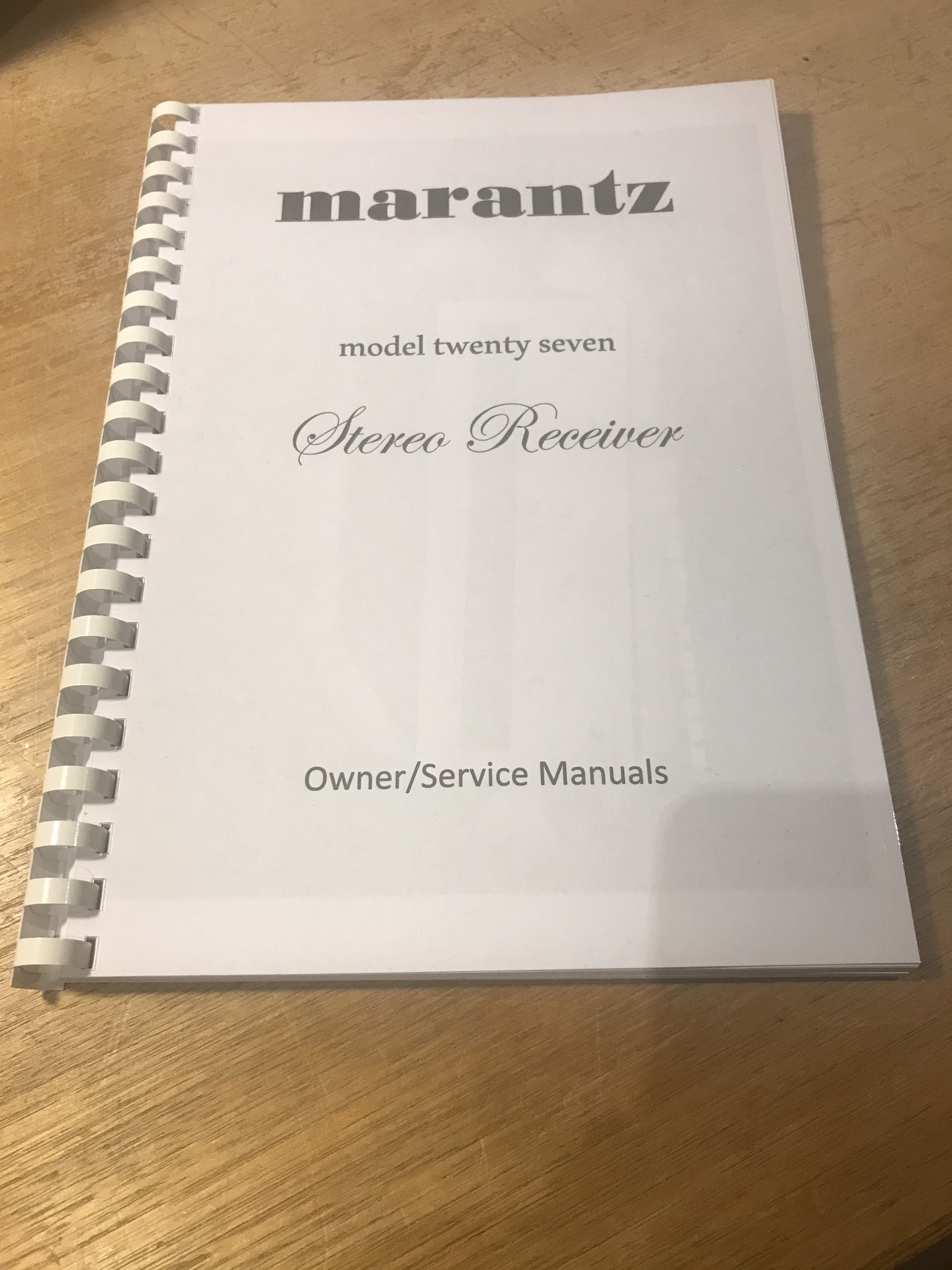 Marantz Model 27 AM/FM Stereo Receiver - Rare