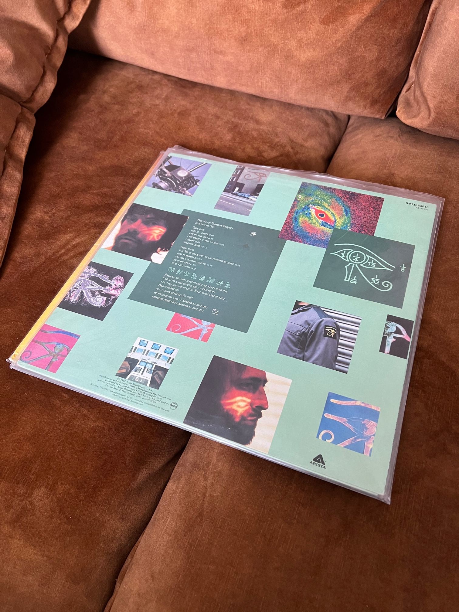 The Alan Parsons Project Eye in the Sky. ﻿ Vinyl, CD, and Bluray