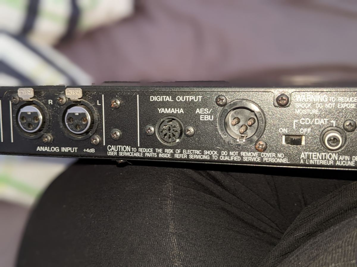 Yamaha AD2X Stereo AD Converter Analog to Digital ﻿ Stereo, Home