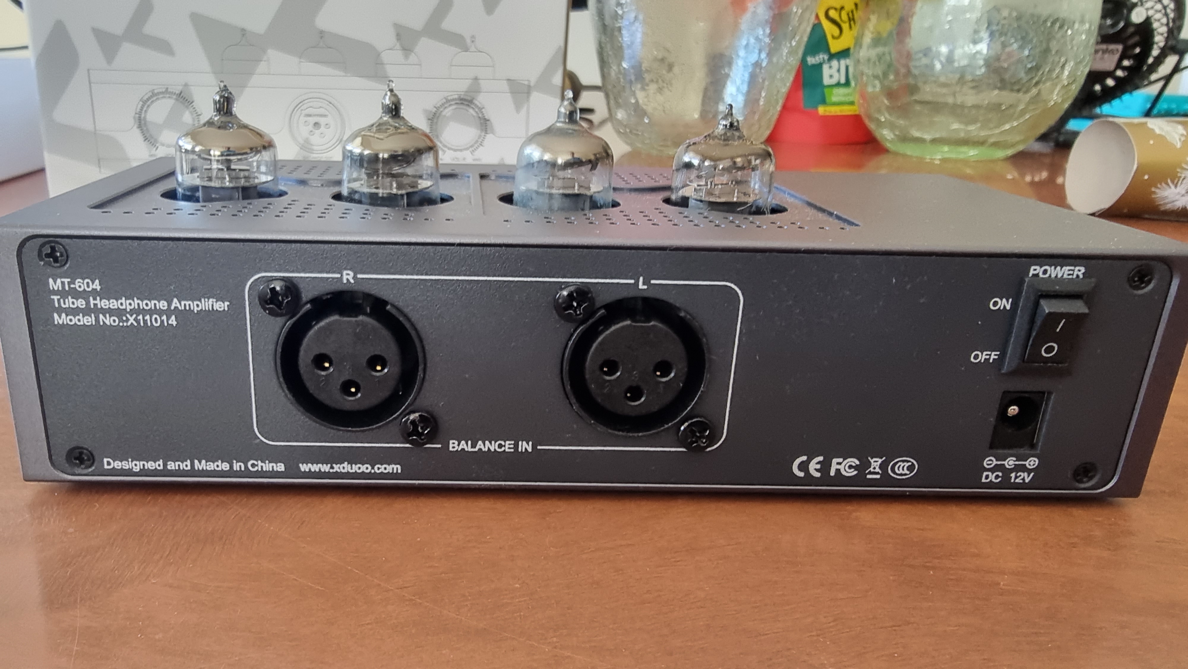 FS Xduoo MT604 Balanced Tube Headphone Amp ﻿ Stereo, Home Cinema