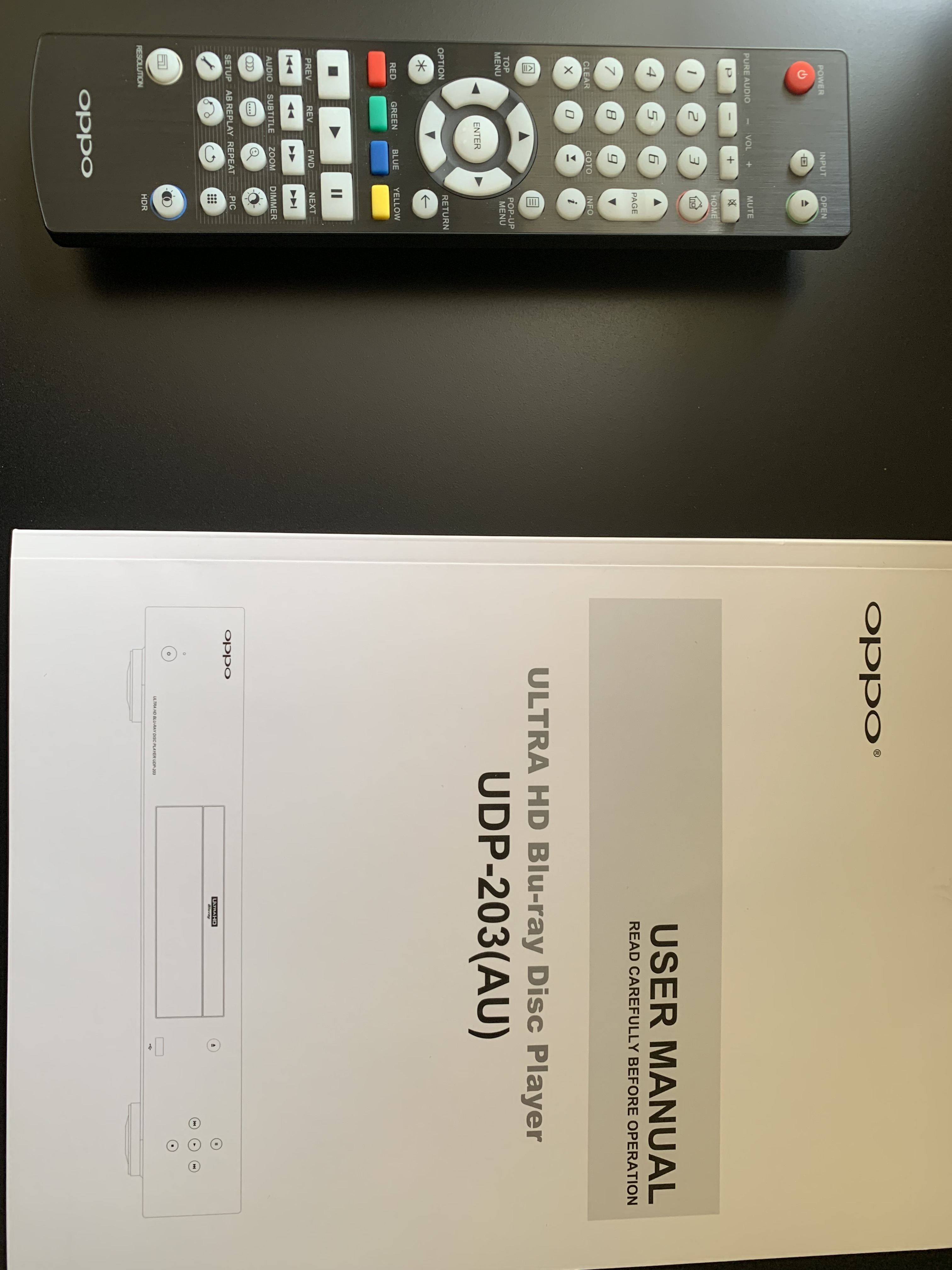 Oppo UDP203(AU) 4K Blu Ray player ﻿ Stereo, Home Cinema, Headphones Components