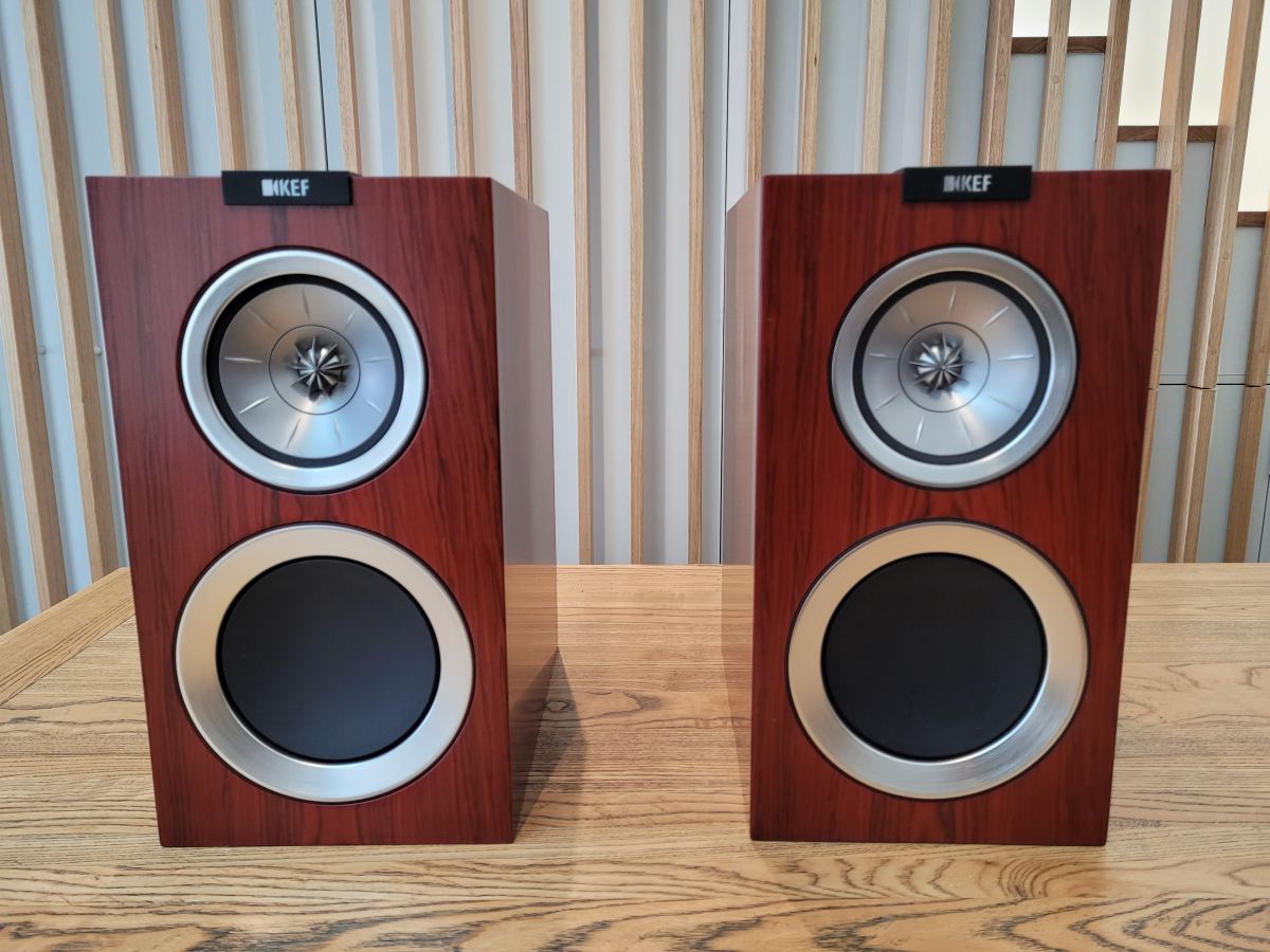Kef R300 Bookshelf Speakers (Rosewood) - Stereo, Home Cinema ...