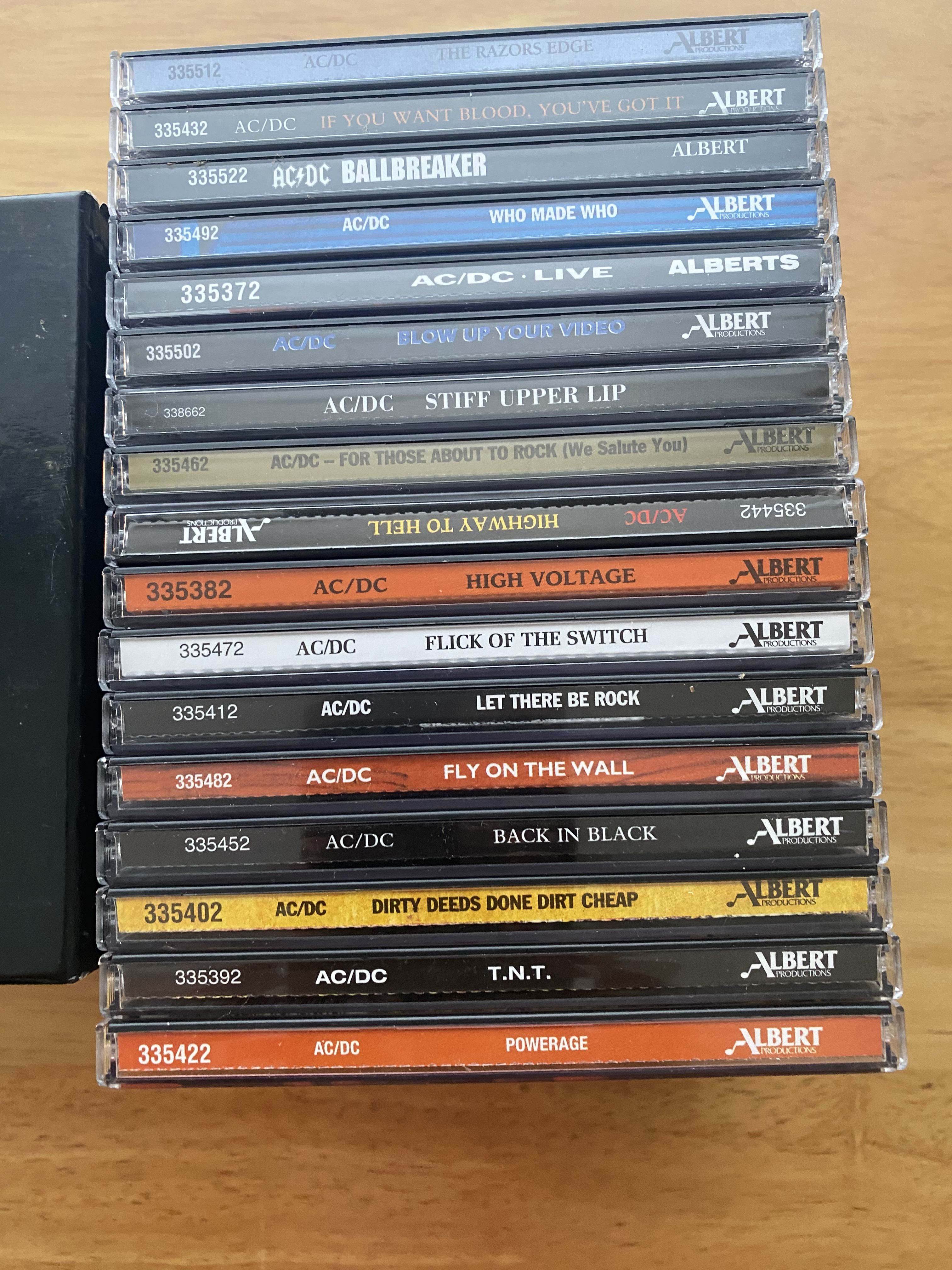 ACDC Box Set |﻿ Vinyl, CD, and Blu-ray