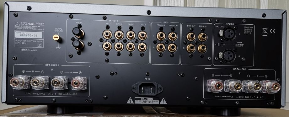 Luxman L-505uX Mark II Class A/B Integrated Amplifier - Stereo