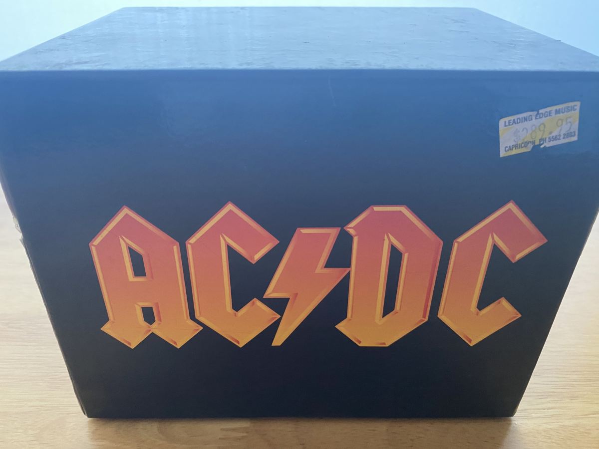 ACDC Box Set ﻿ Vinyl, CD, and Bluray