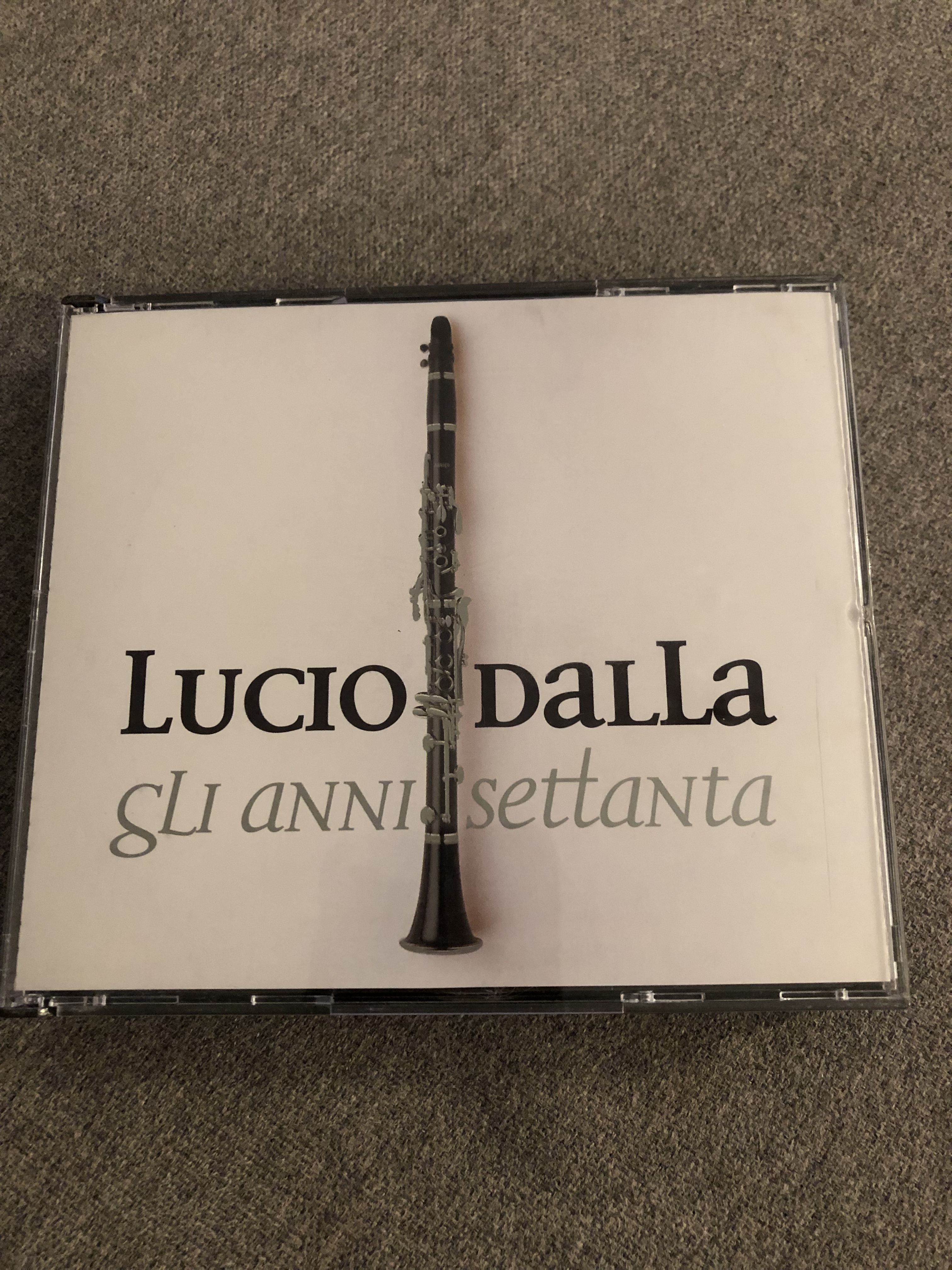 Lucio Dalla Gli Anni Settanta CD Vinyl, CD, and Bluray