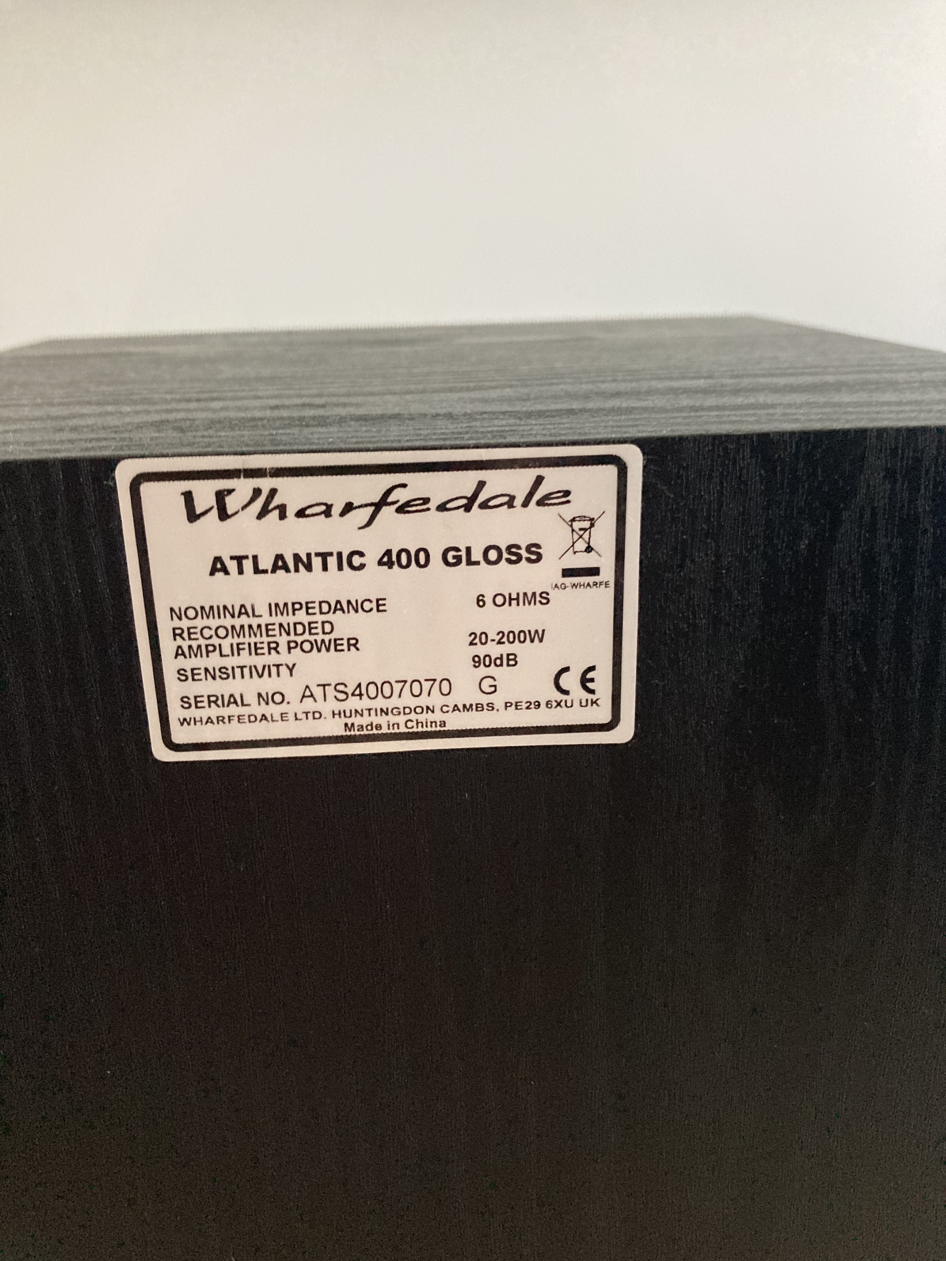 Wharfedale Atlantic 400 Gloss Floor standing speakers - Stereo, Home ...