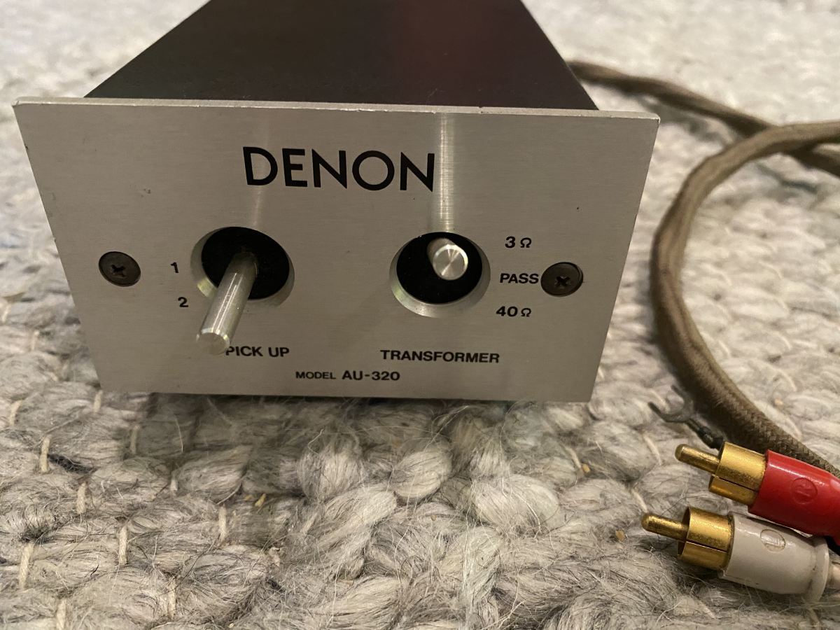 Denon AU-320 MC Step Up Transformer - Stereo, Home Cinema