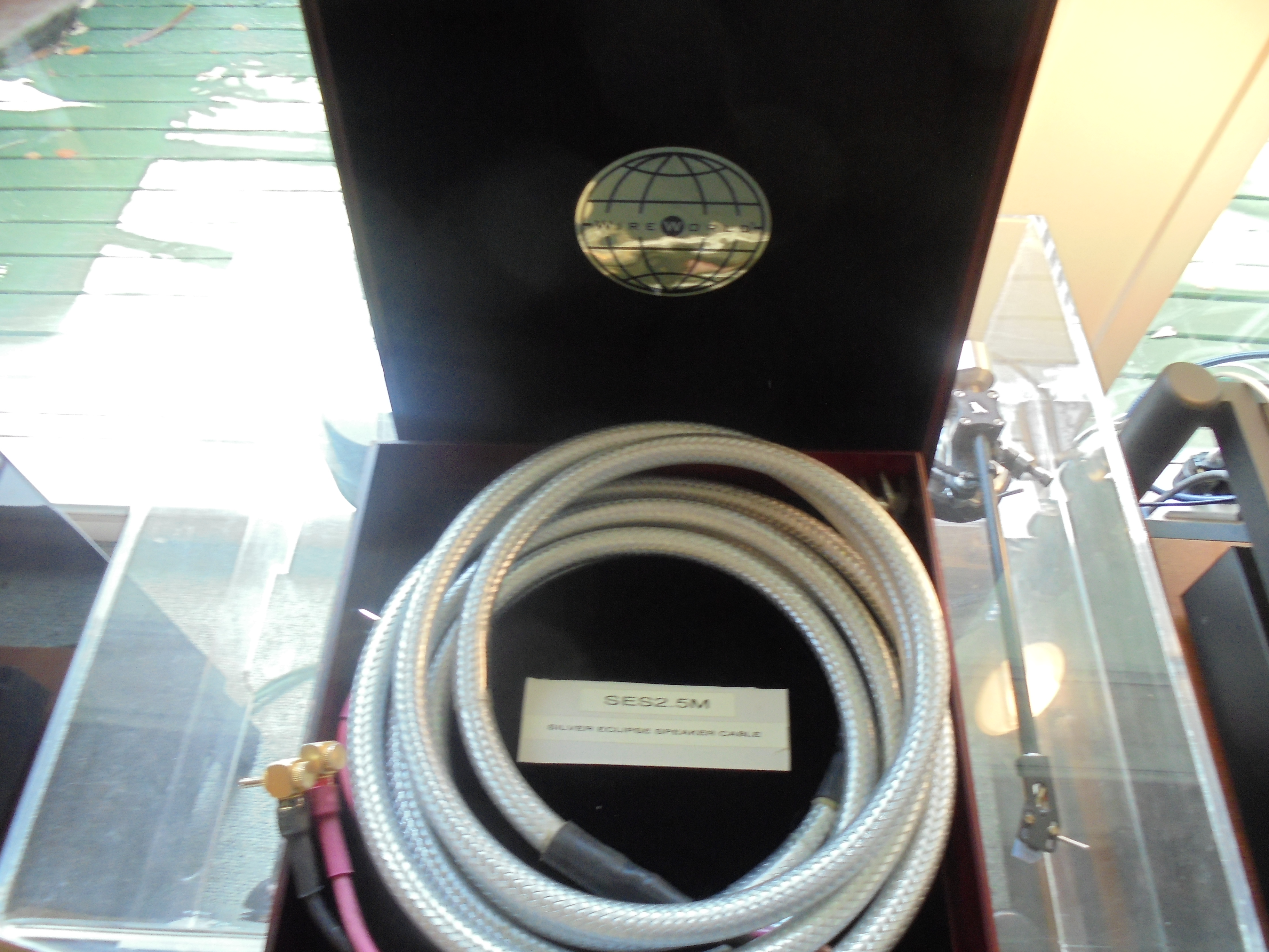 WIREWORLD SILVER ECLIPSE 111+ PURE SILVER 2.5 MTR CABLES