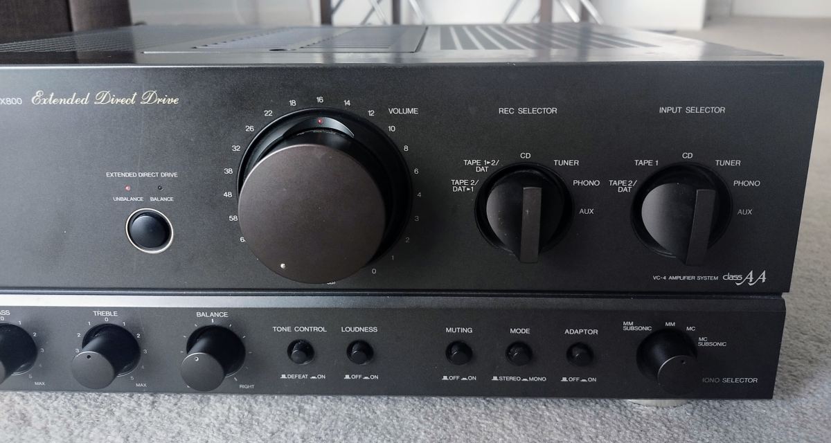 TECHNICS SU VX800 Dual mono integrated Amplifier - Stereo