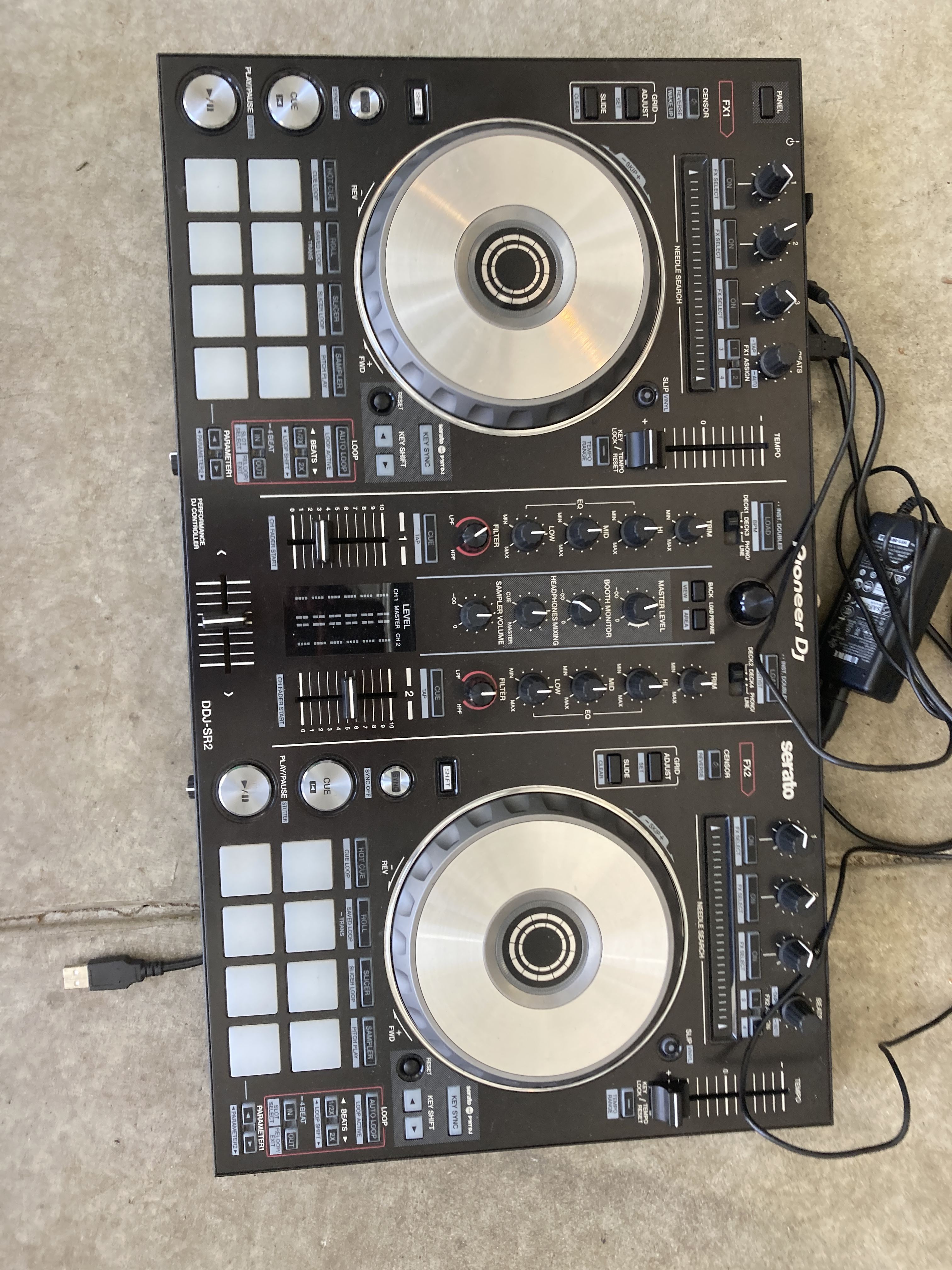 Pioneer DDJSR2 DJ Mixer Serato console with flight case - Classifieds ...