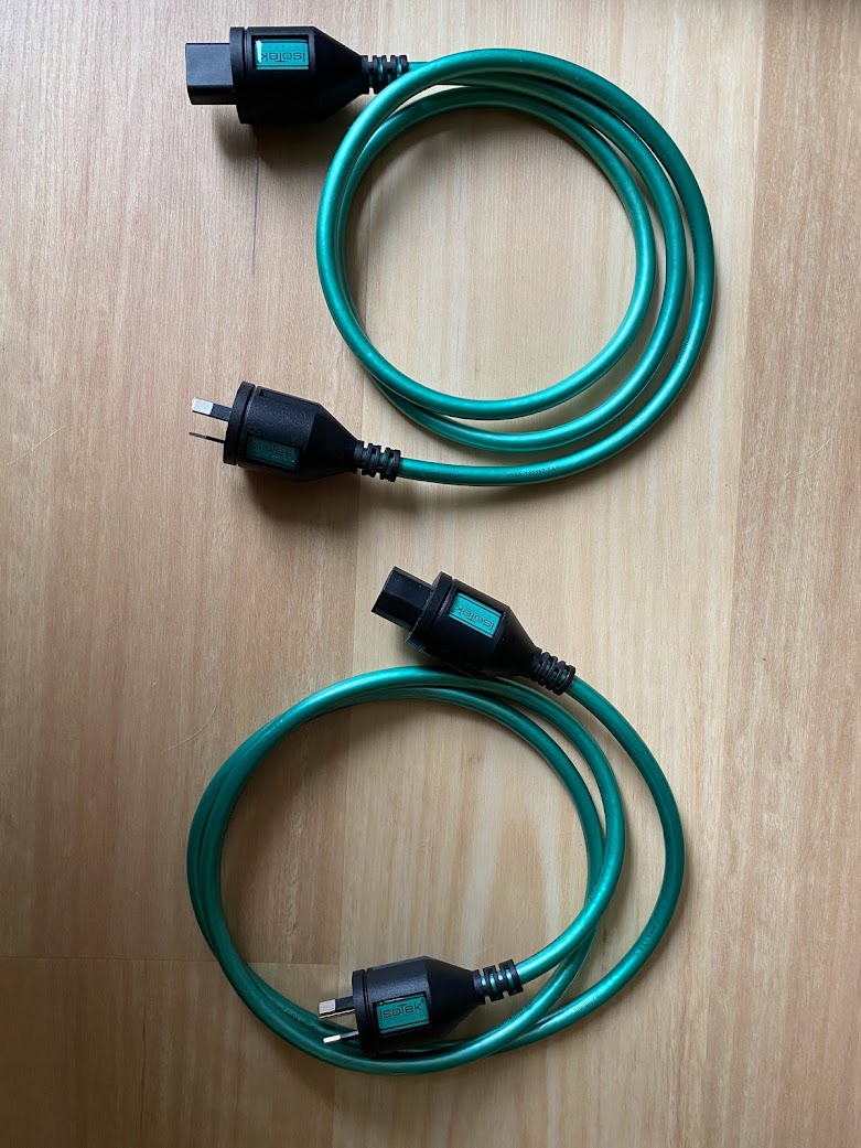 Isotek EVO3 Initium Power Cable (2 x 1.5M C13) ﻿ HiFi and Cinema