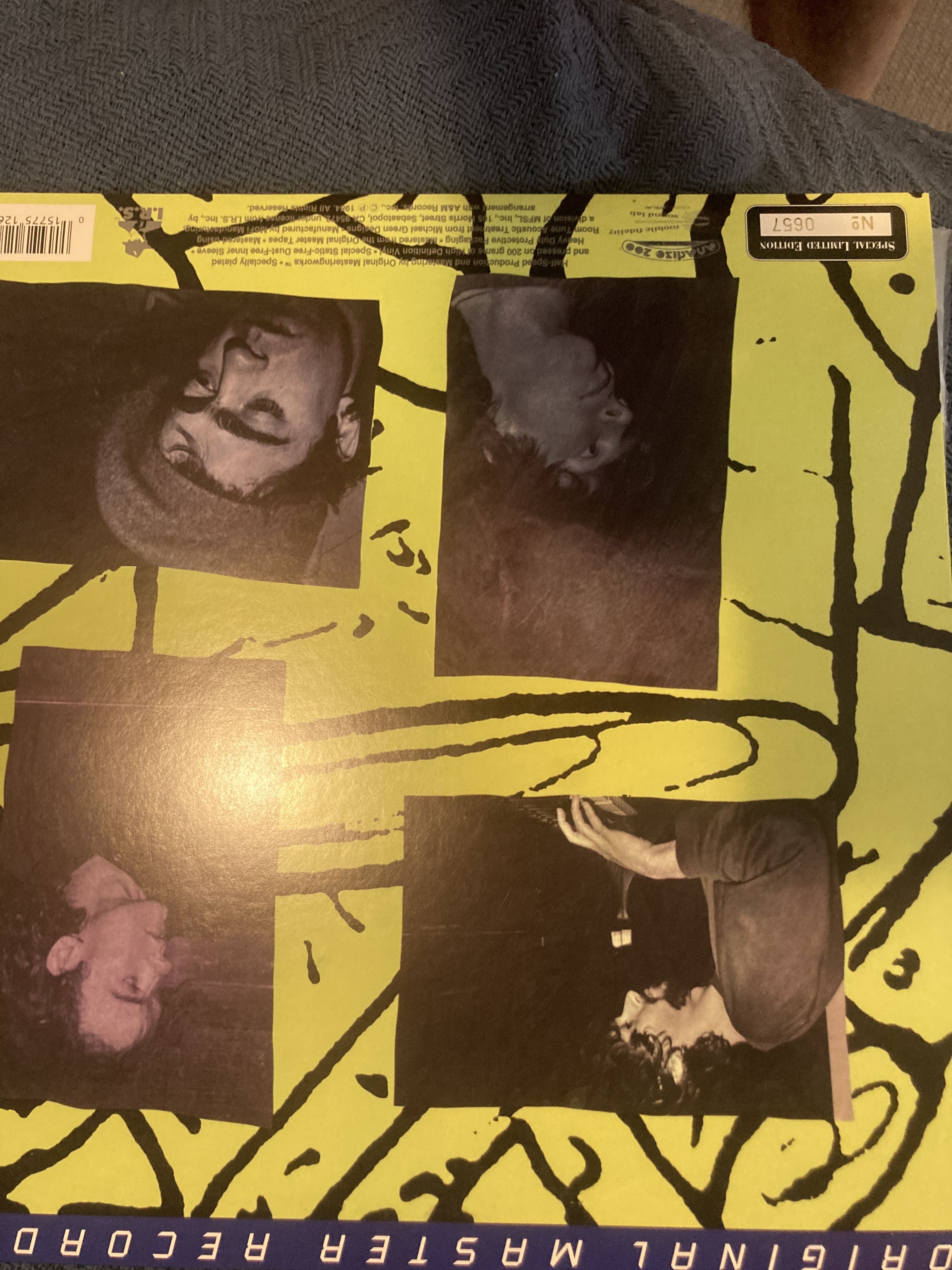 REM Reckoning MFSL anadisc 200 ﻿ Vinyl, CD, and Bluray