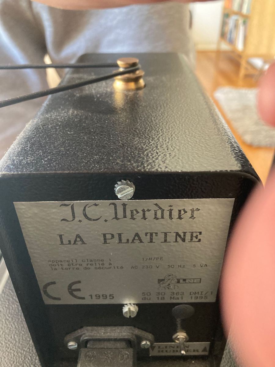 Verdier La Platine turntable 2020, SME 5 tonearm package ﻿ Stereo