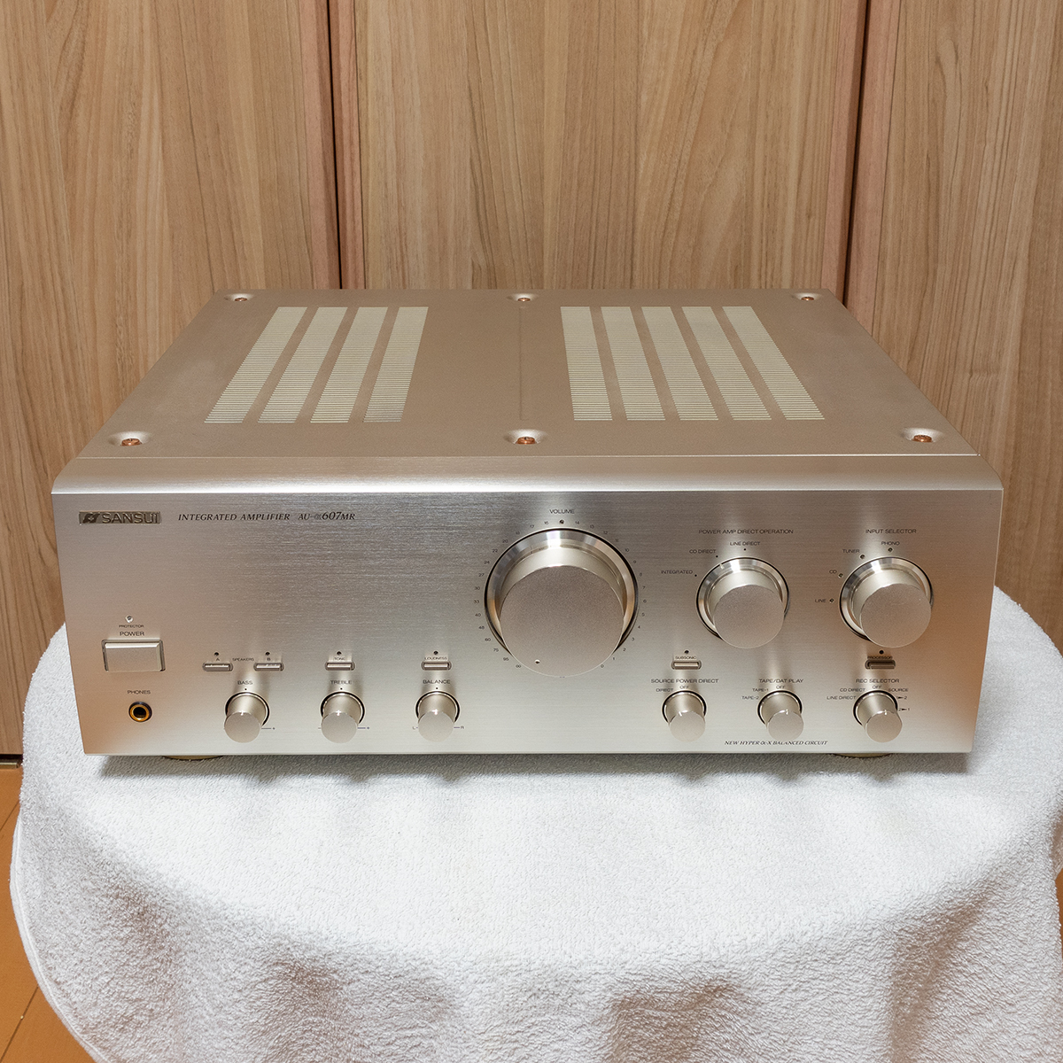 SANSUI AU-Α607MR Sansui AU-α607MR Integrated Amplifier 1995 Vintage from