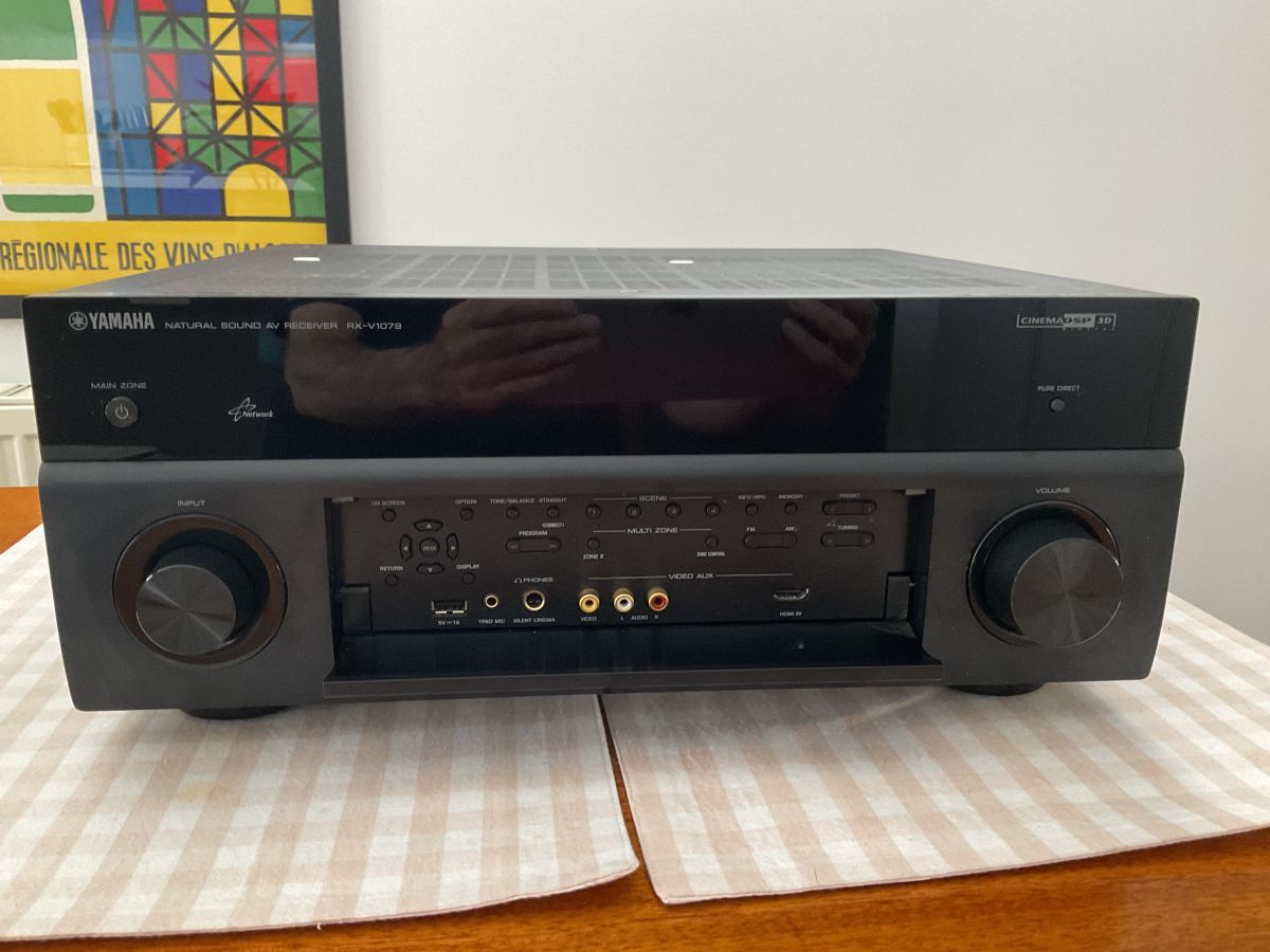 Yamaha RX V1079 receiver ﻿ Stereo, Home Cinema, Headphones Components