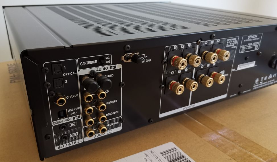 Denon PMA-1600NE Class A/B Integrated Amplifier in Black - Stereo