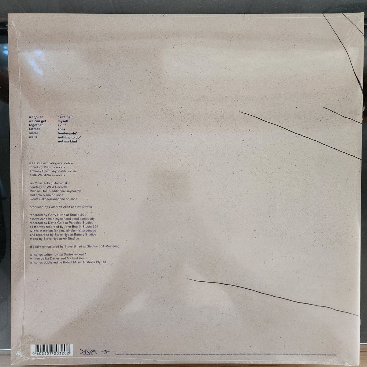 Icehouse Flowers reissue sealed ﻿ Vinyl, CD, and Bluray