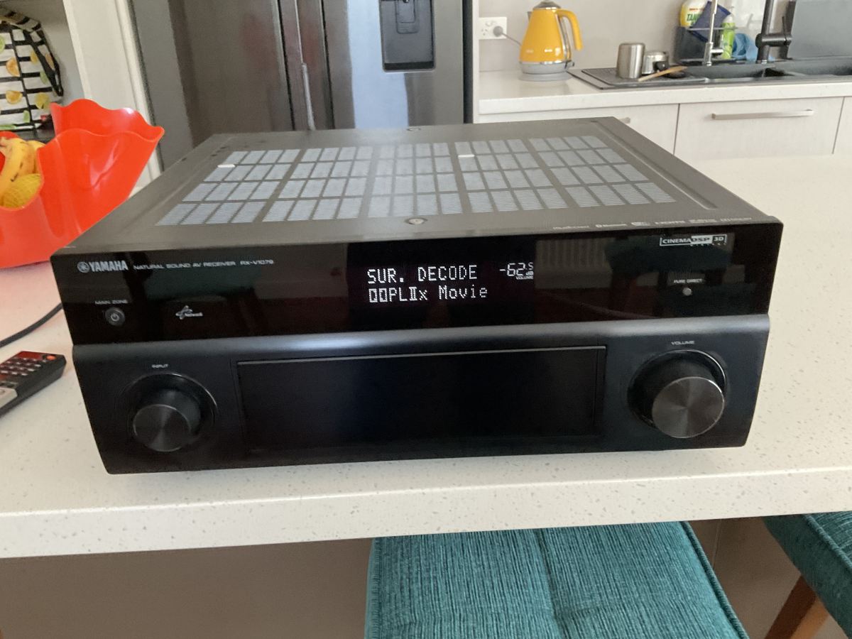 Yamaha RX V1079 receiver ﻿ Stereo, Home Cinema, Headphones Components