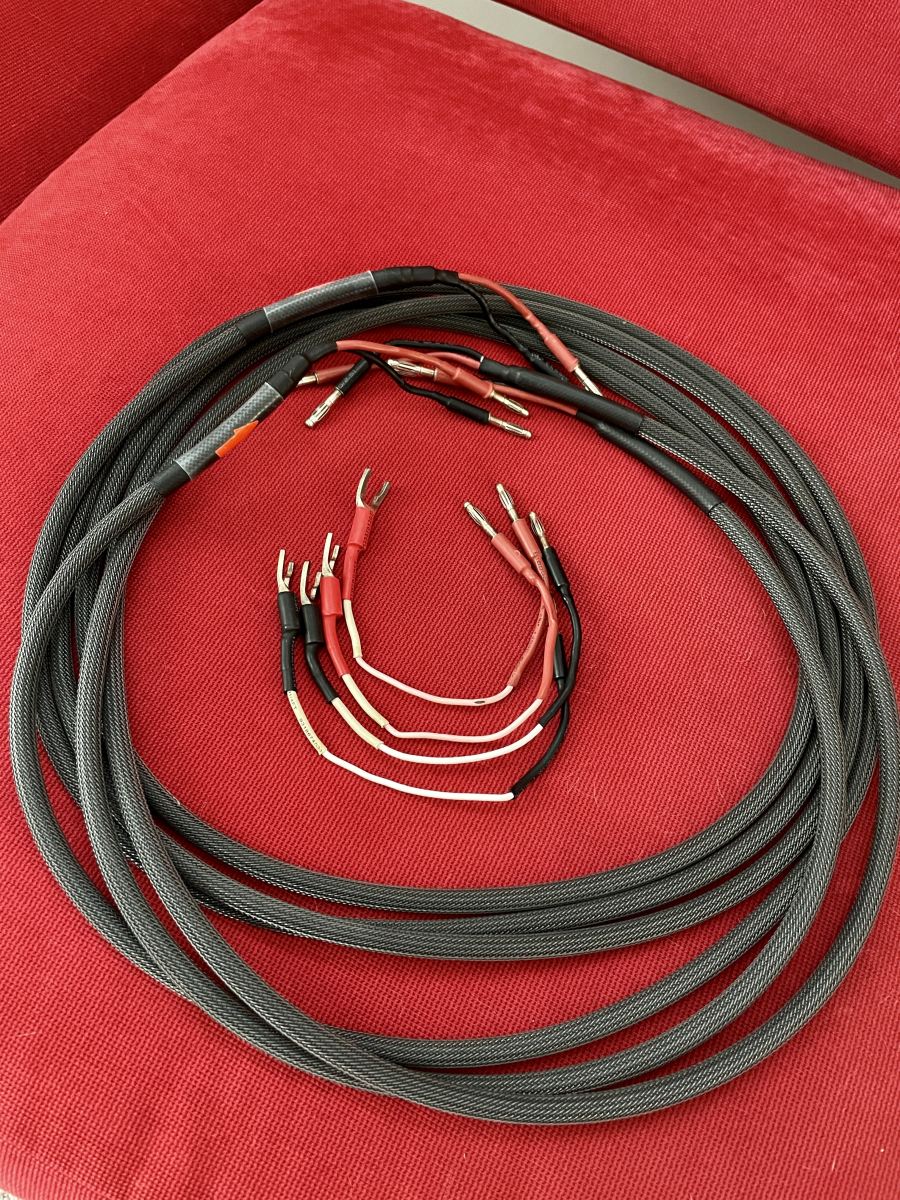 Vintage Shindo Speaker cable 2.6m (approx) ﻿ HiFi and Cinema Cables