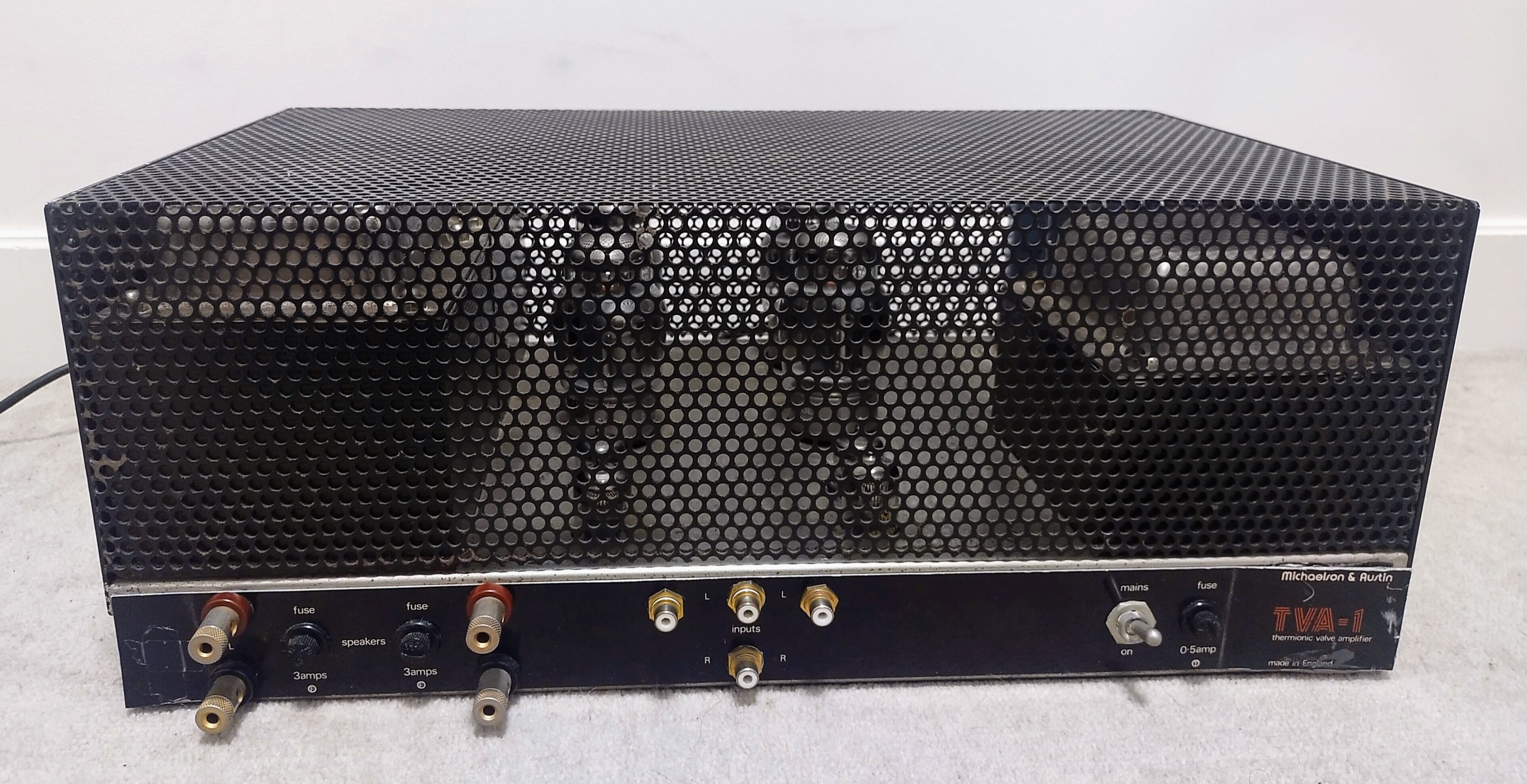 MICHAELSON & AUSTIN TVA-1 Tube amp!! England - Stereo, Home Cinema