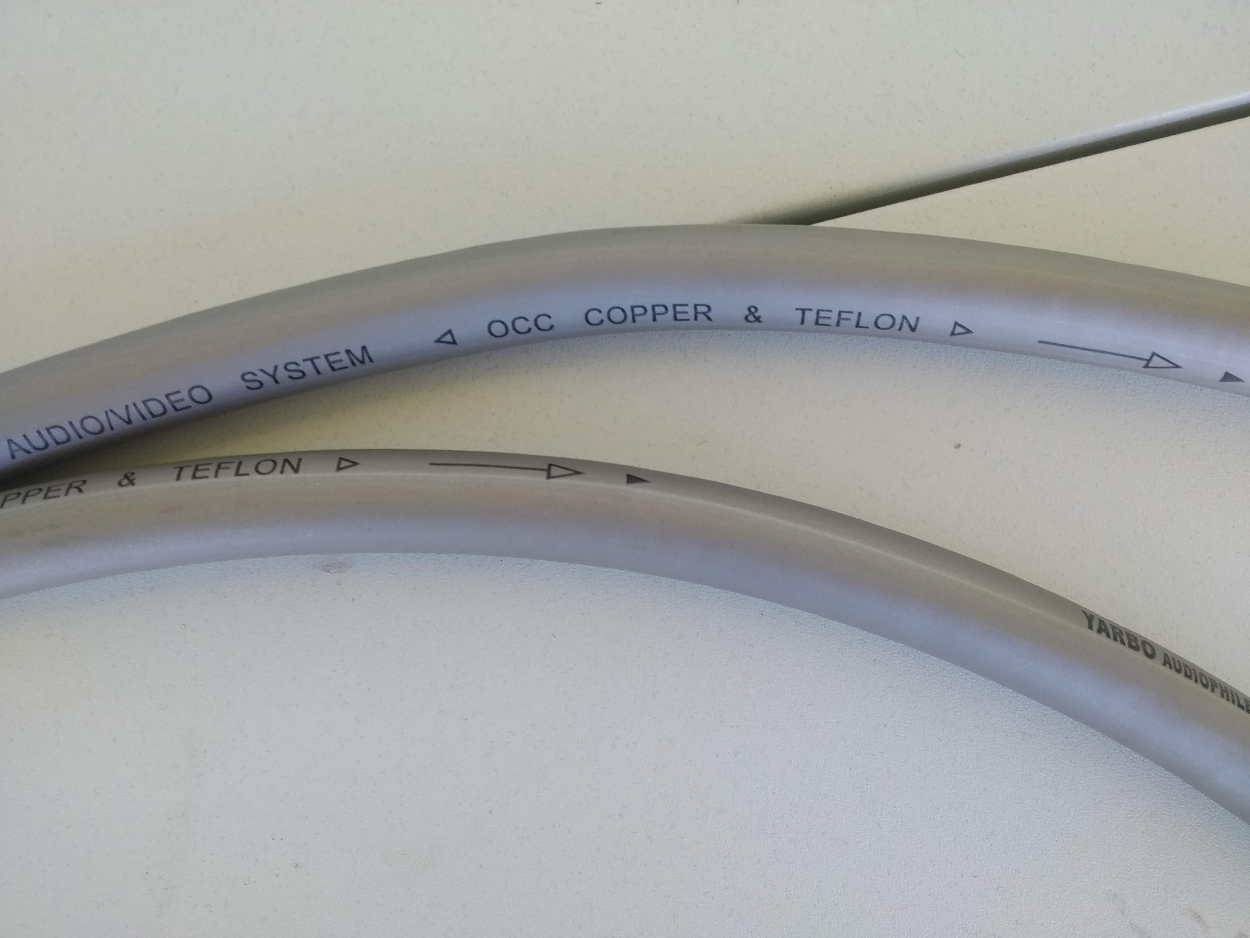 Yarbo SP1100OCC Power Cable 1.5m x2 (Unterminated) ﻿ HiFi and