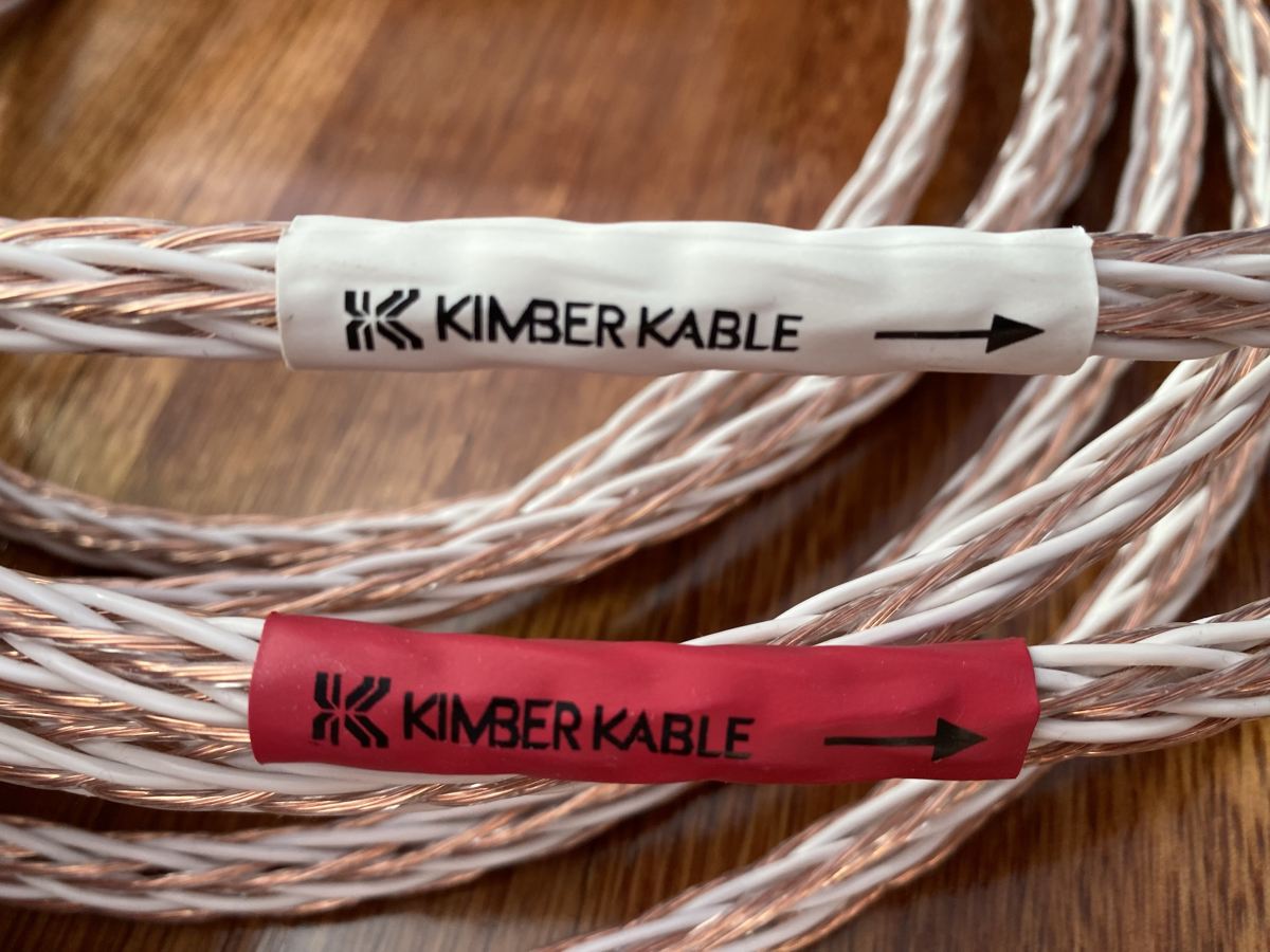 kimber kable 8TC Speaker Cable 3 metres ﻿ HiFi and Cinema Cables & Accessories