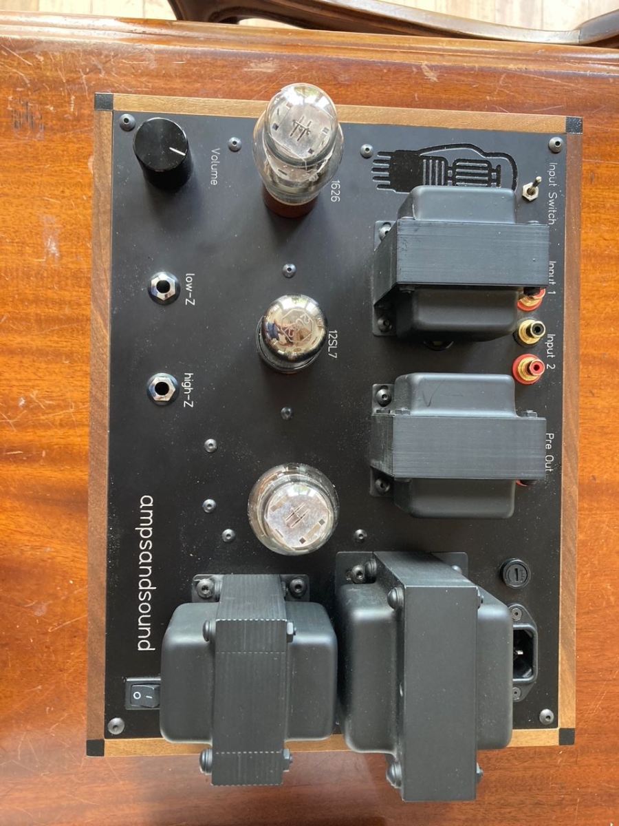 Amps and Sound Kenzie Encore tube headphone and pre amp ﻿ Stereo, Home