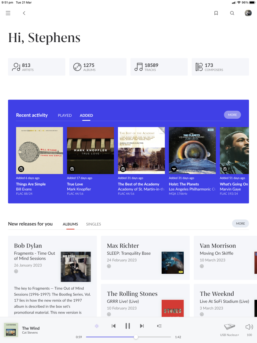 Show off your Roon Home Screen! |﻿ Music Streaming Platforms