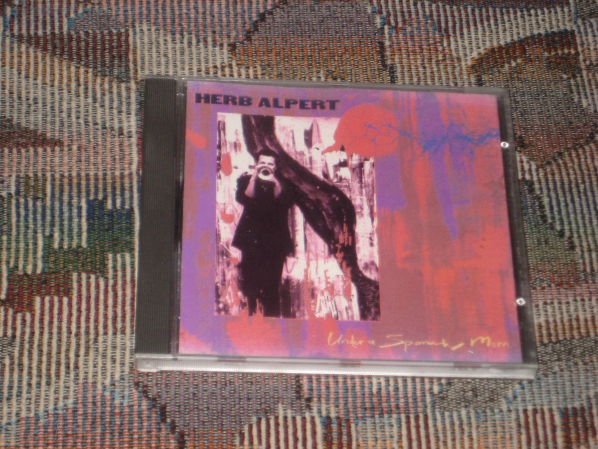 HERB ALPERT UNDER A SPANISH MOON CD ﻿ Vinyl, CD, and Bluray